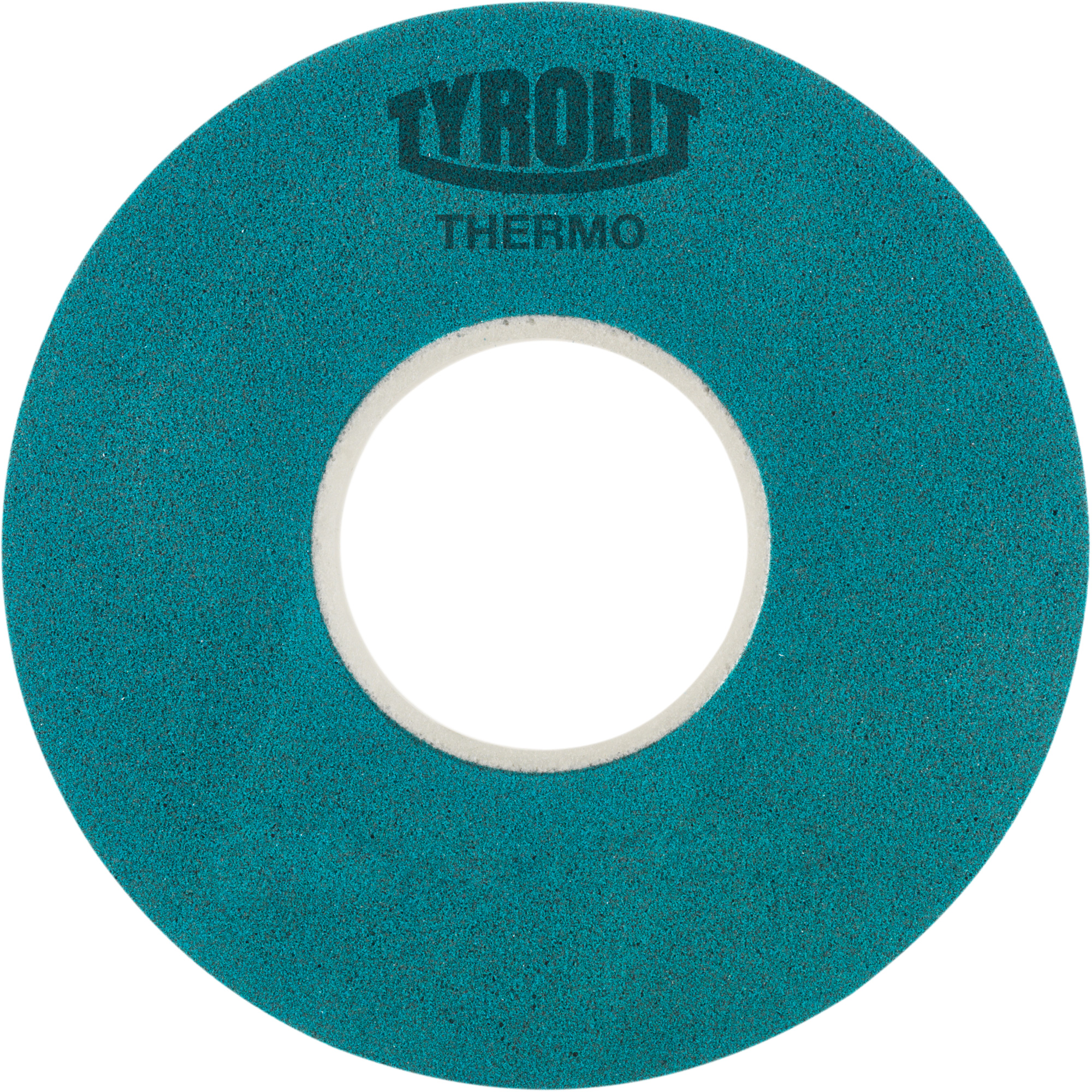 Meule plate simple thermique à liant élastique, 7-7/8" x 0,787", Arbre 3", Type 1