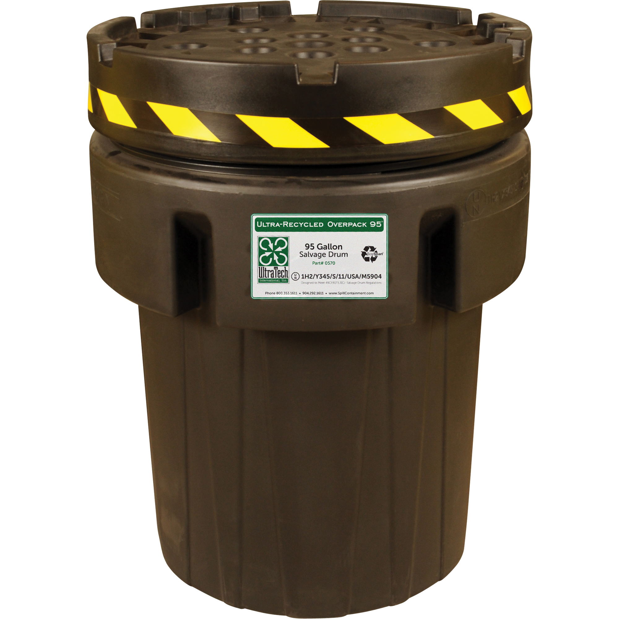 Baril de récupération Ultra-Recycled OverpackMD, 95 gal., Stationnaire