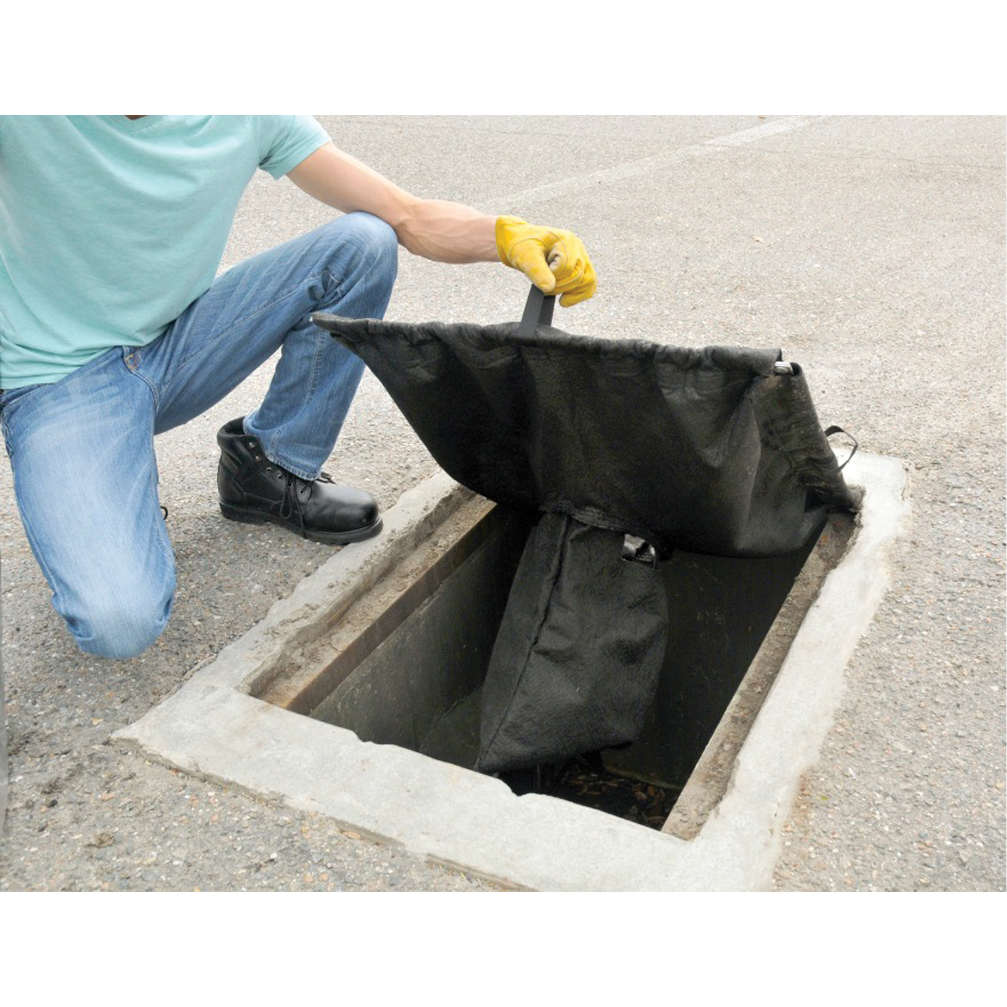 Bassin collecteur ajustable Ultra-Drain GuardMD, Huile & sédiments, 20" lo x 32" la