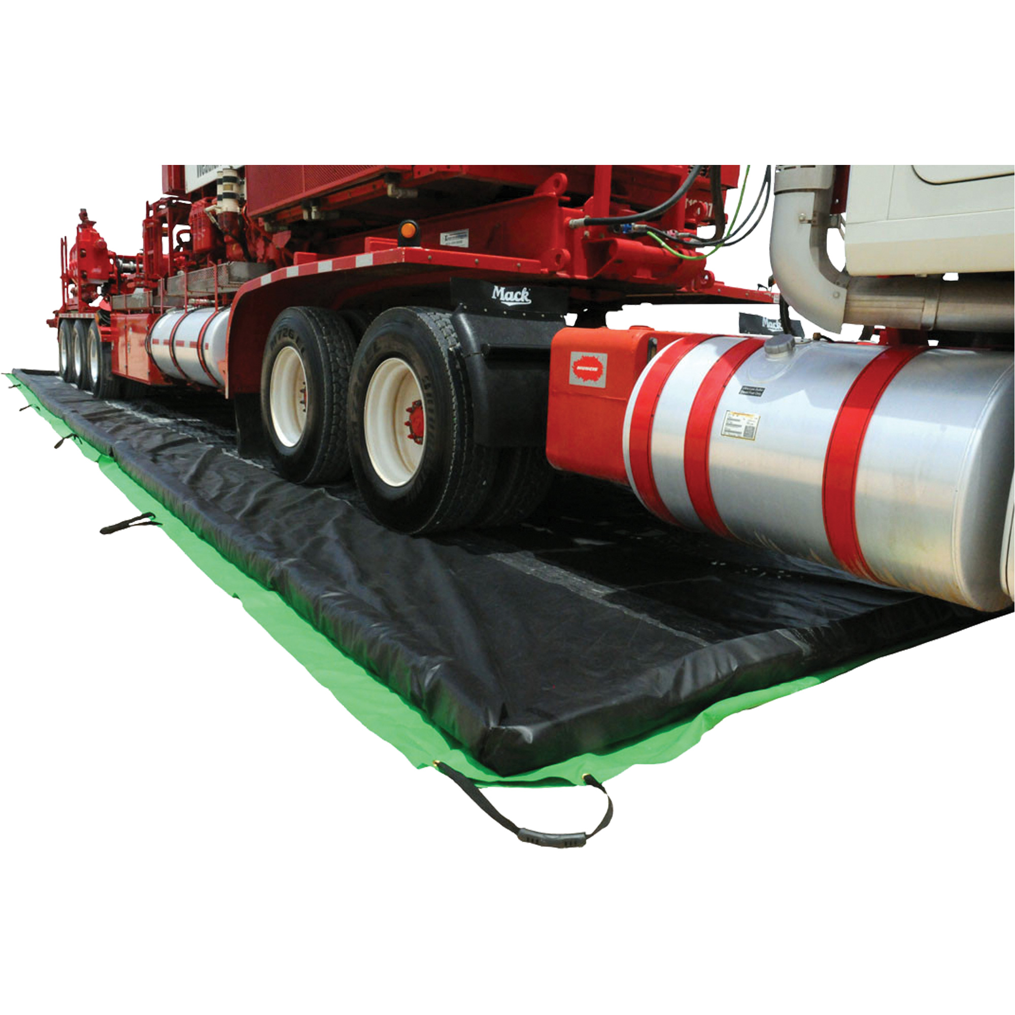 Berme Ultra-Containment BermMD, Capacité 39 gal. US, 4' la x 4' lo x 4" h, Paroi en mousse
