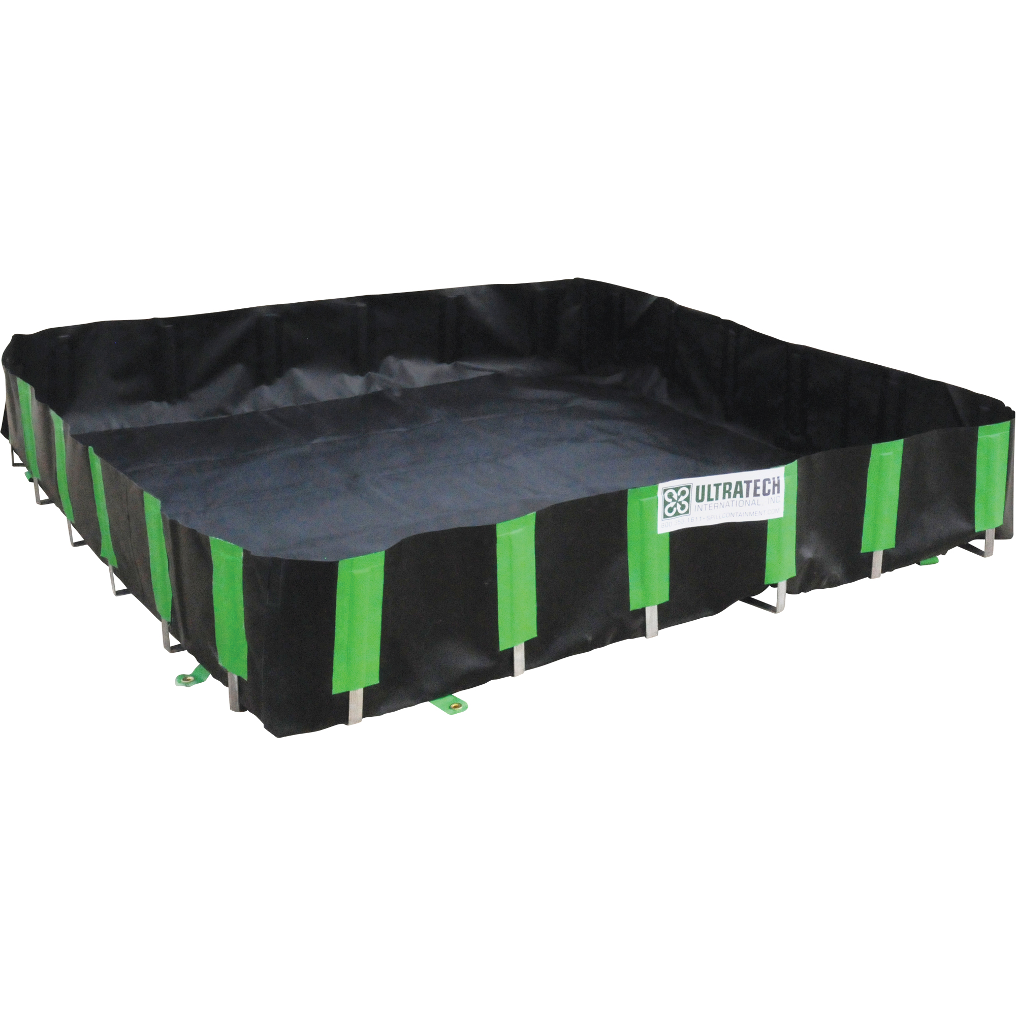 Bermes économiques Ultra-Containment BermsMD, Capacité 179 gal. US, 4' la x 6' lo x 12" h, Support en L