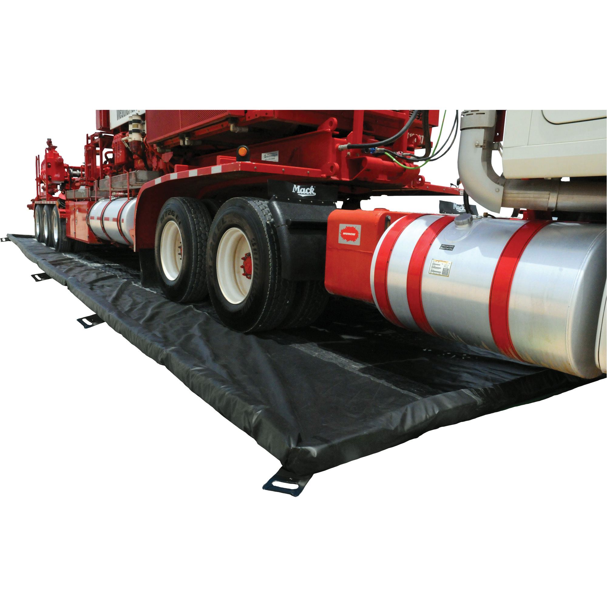 Berme Ultra-Containment BermsMD, Capacité 1047 gal. US, 12' la x 35' lo x 4" h, Paroi en mousse
