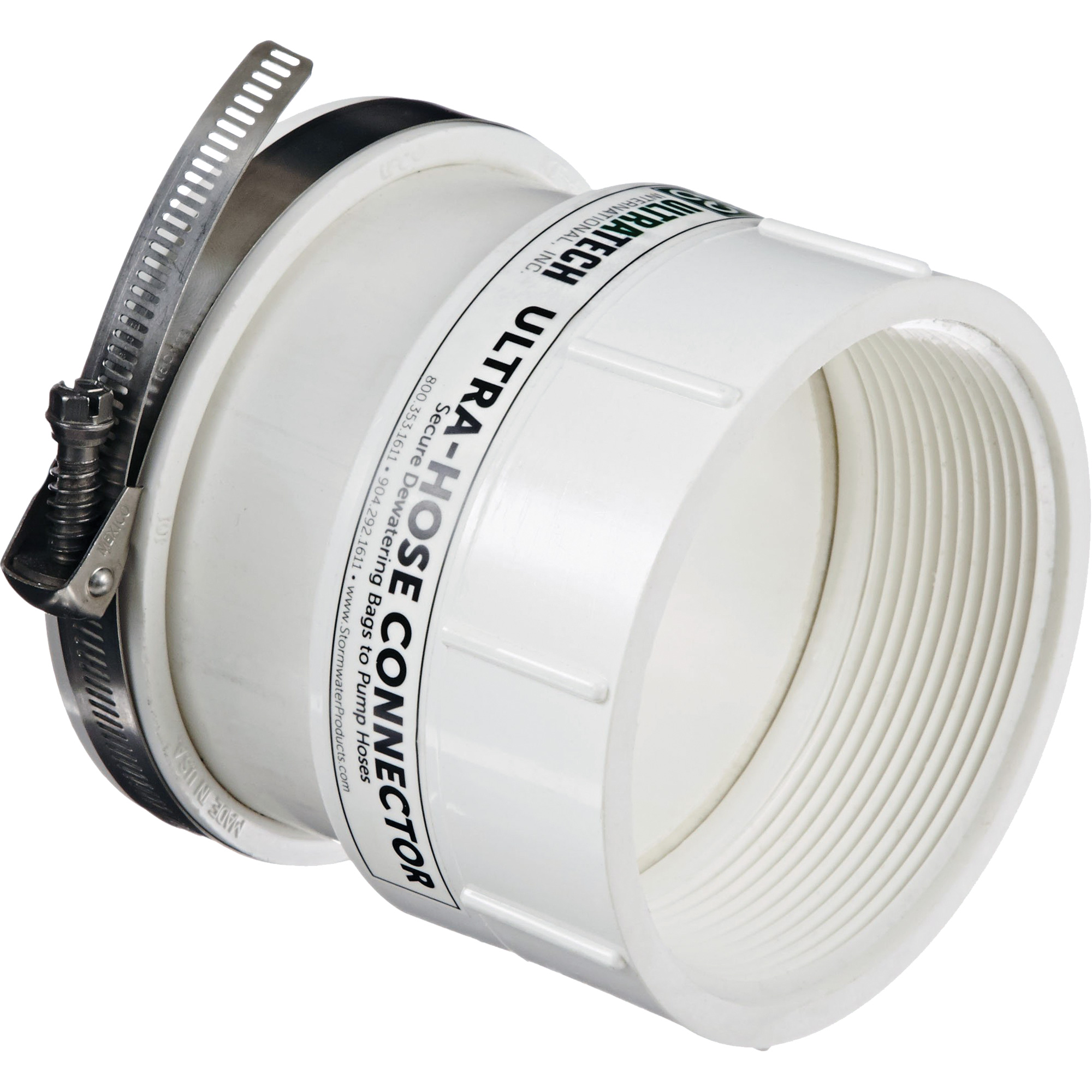 Connecteur de tuyau pour sac réutilisable Ultra-Dewatering BagMD