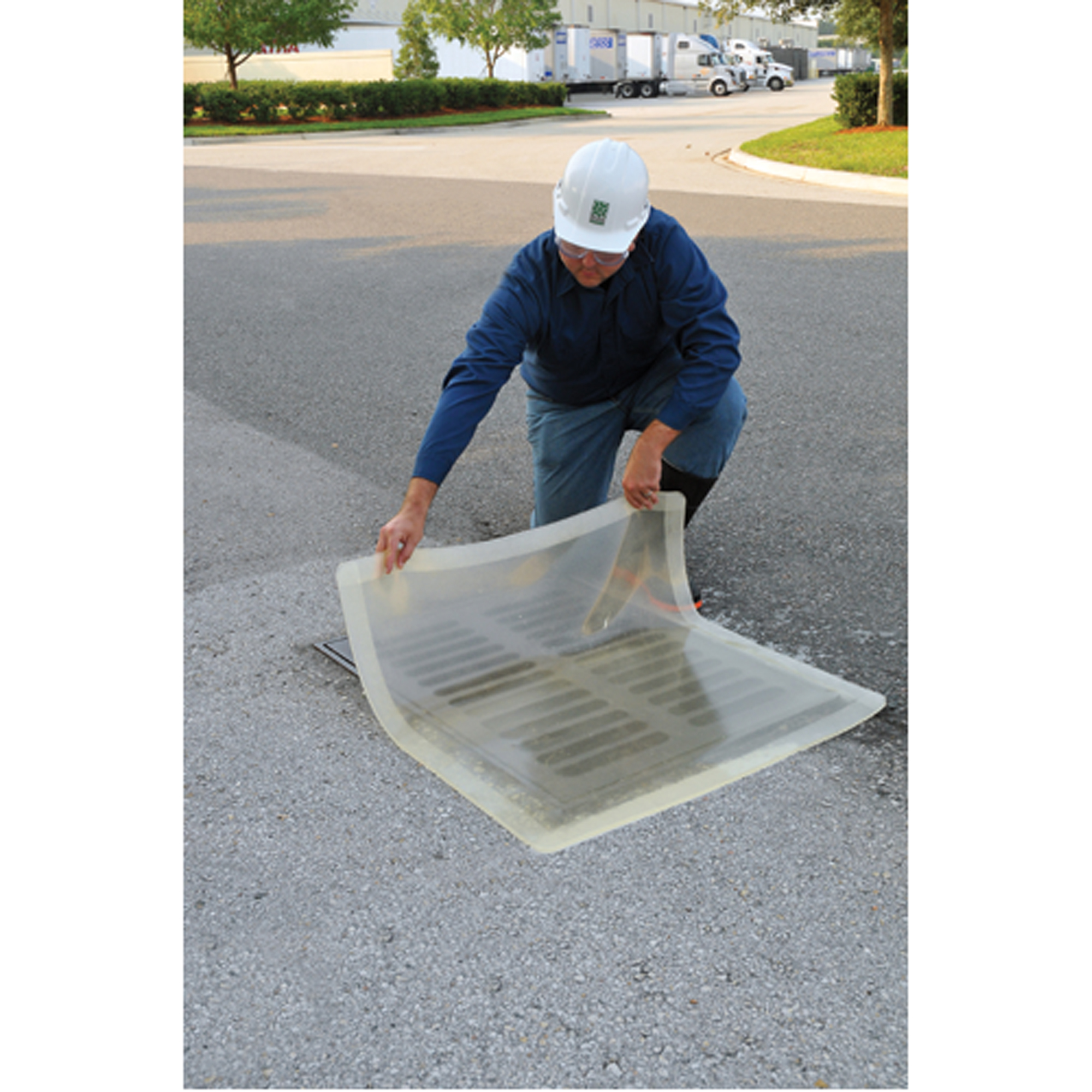 Couvercles de drain Ultra-Drain SealMD, Carrée, 18'' lo x 18'' la