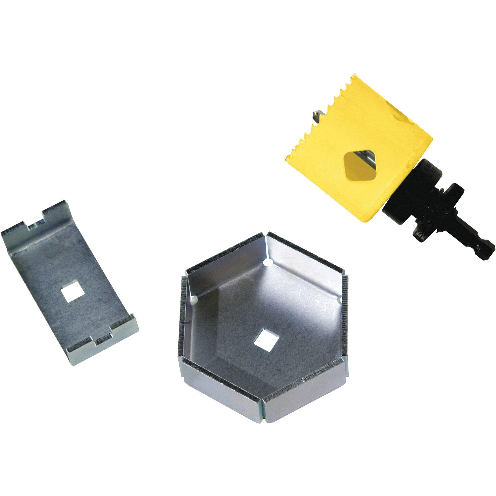 Ensemble d'assemblage pour palette antidéversement pour GRV ultra modulaire