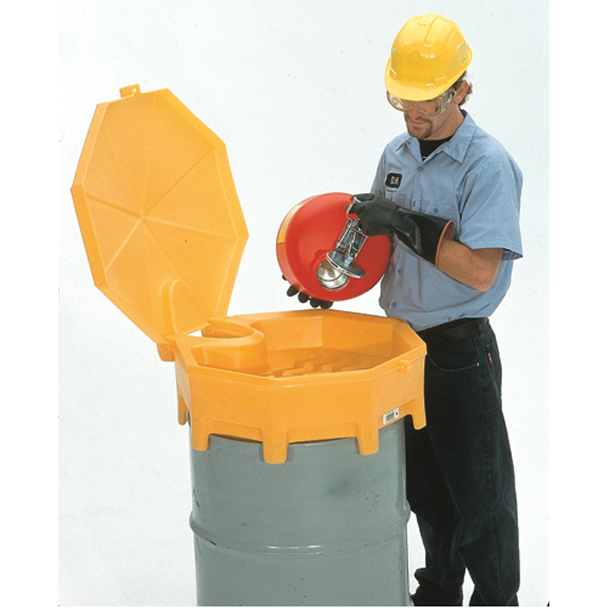 Entonnoir avec couvercle pour baril Global Ultra-Drum Funnel, 5 gal.
