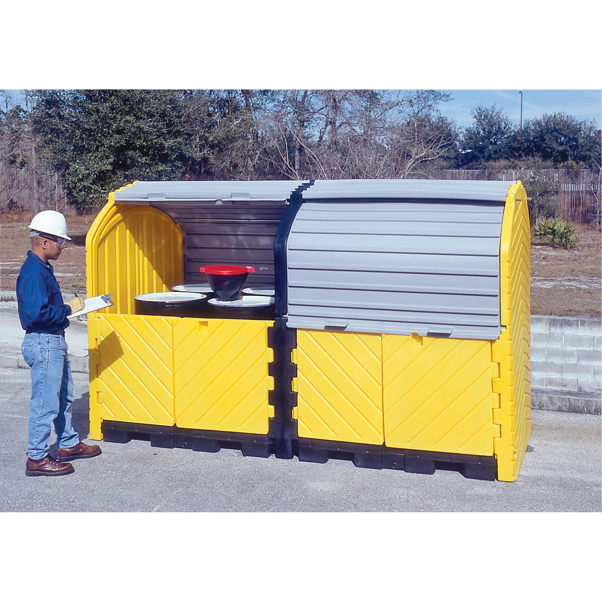 Palettes Ultra HardTop PlusMD sans drain, 126" lo x 62" la x 79" h, Capacité de charge 18 000 lb