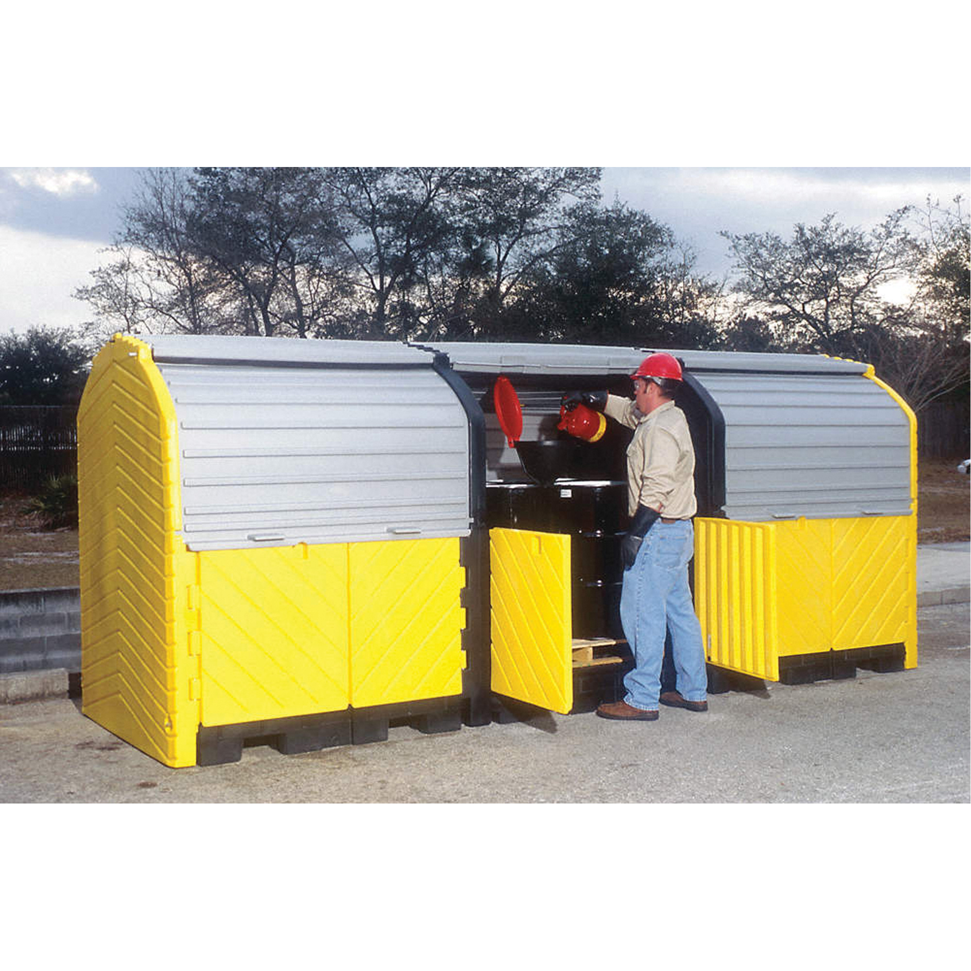 Palettes Ultra HardTop PlusMD with drain, 188" lo x 62" la x 79" h, Capacité de charge 27 000 lb
