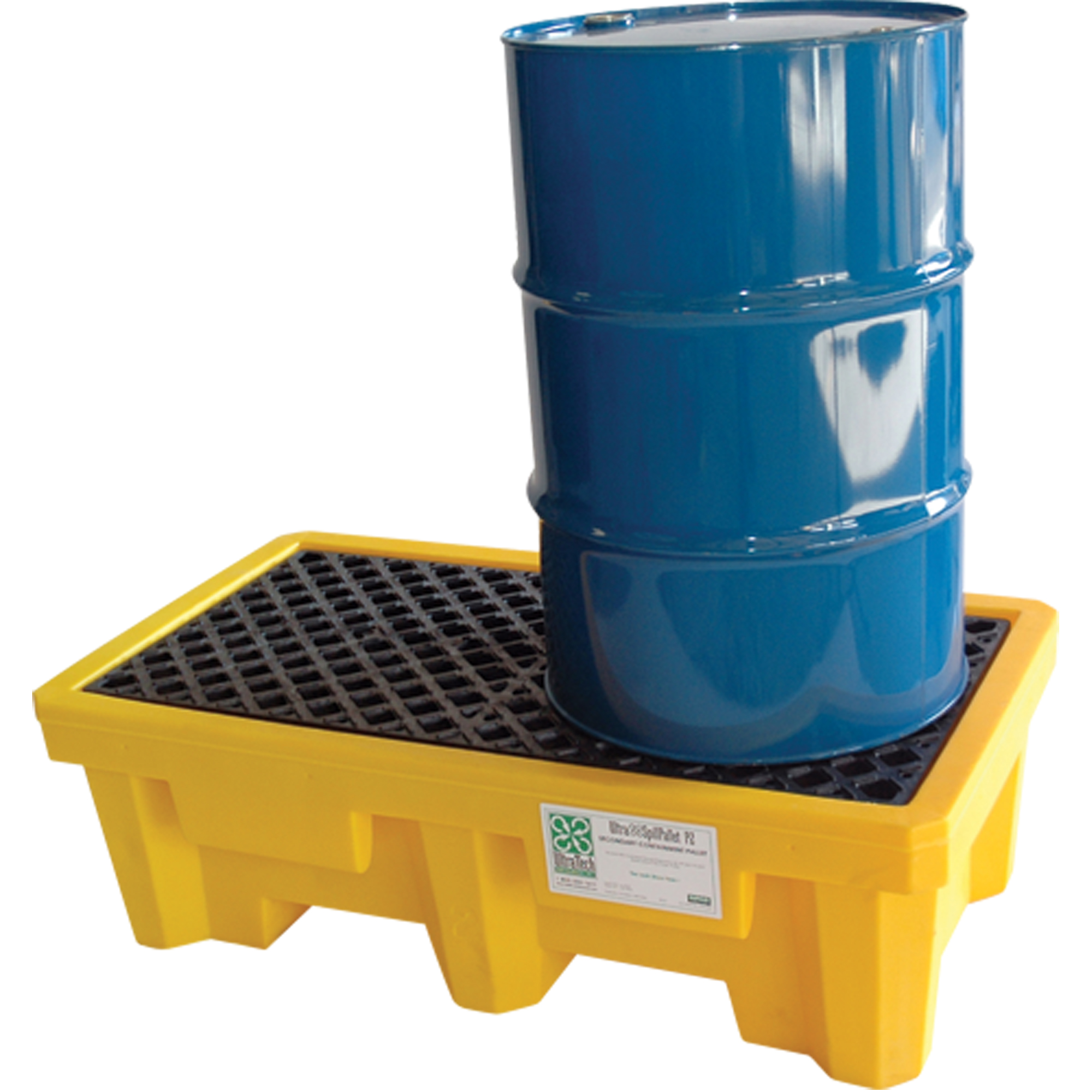 Palettes Ultra-Spill PalletMD pour deux barils, Capacité de déversement 66 gal. US, 53" x 29" x 16,5"