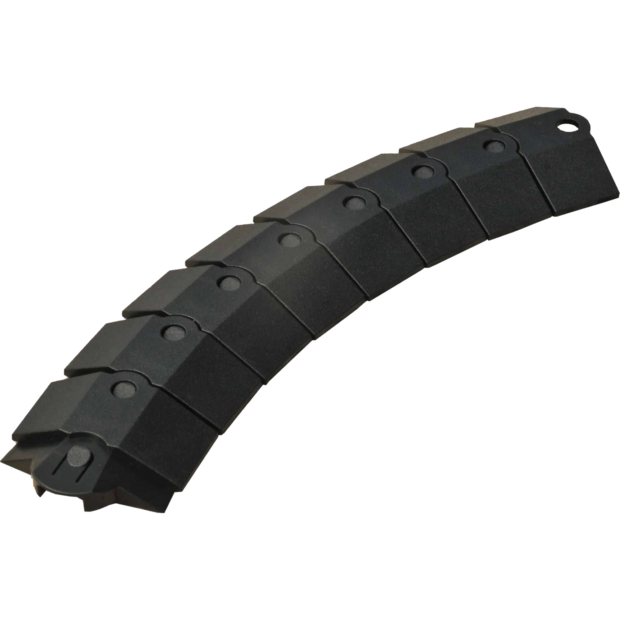 Small Ultra-Sidewinder Cable Protection SystemMD avec capuchons, 39,5" x 3" x 0,8", 2000 lb (1 tonne)