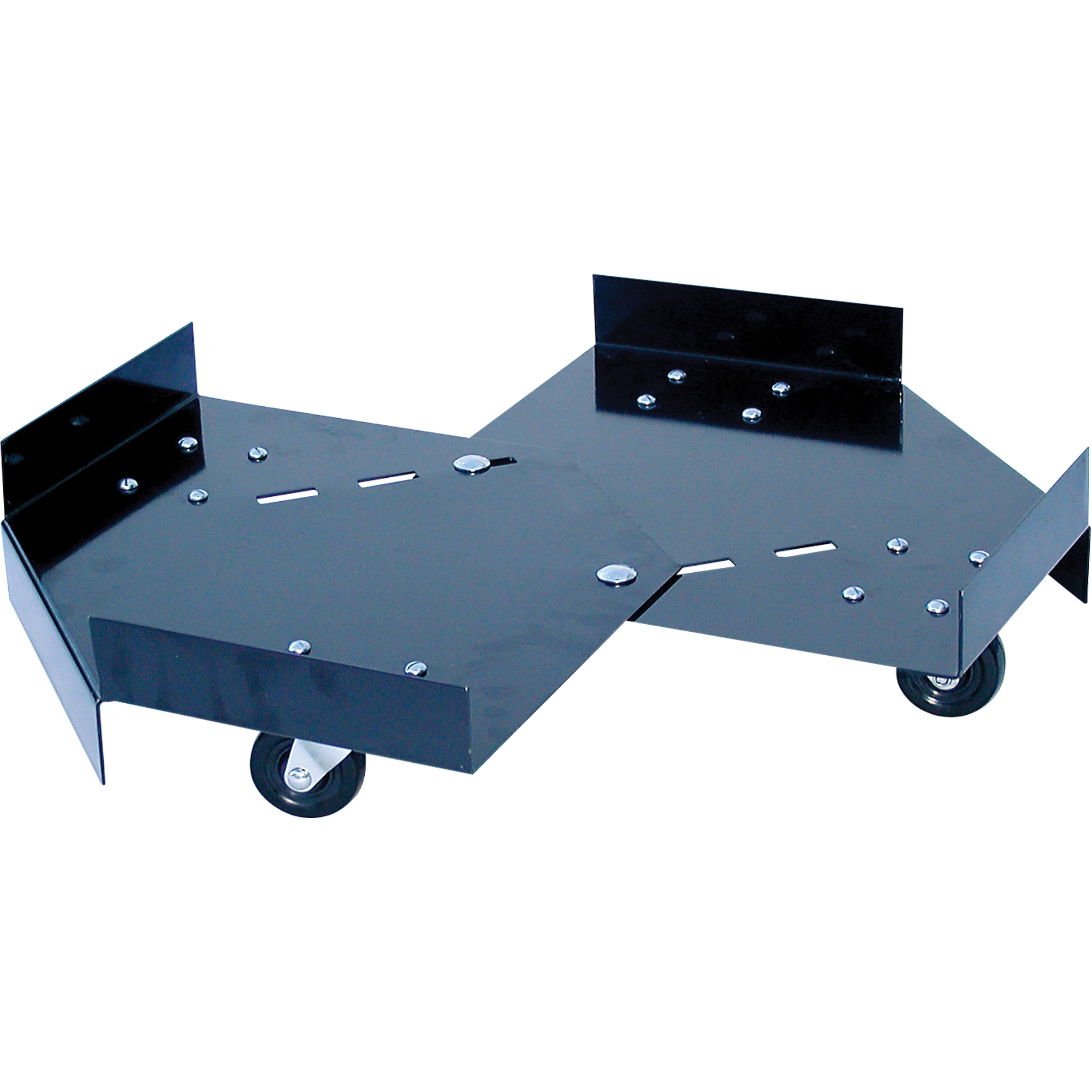 Socle roulant en acier universel, 26,5'' lo x 26,5'' la x 5'' h