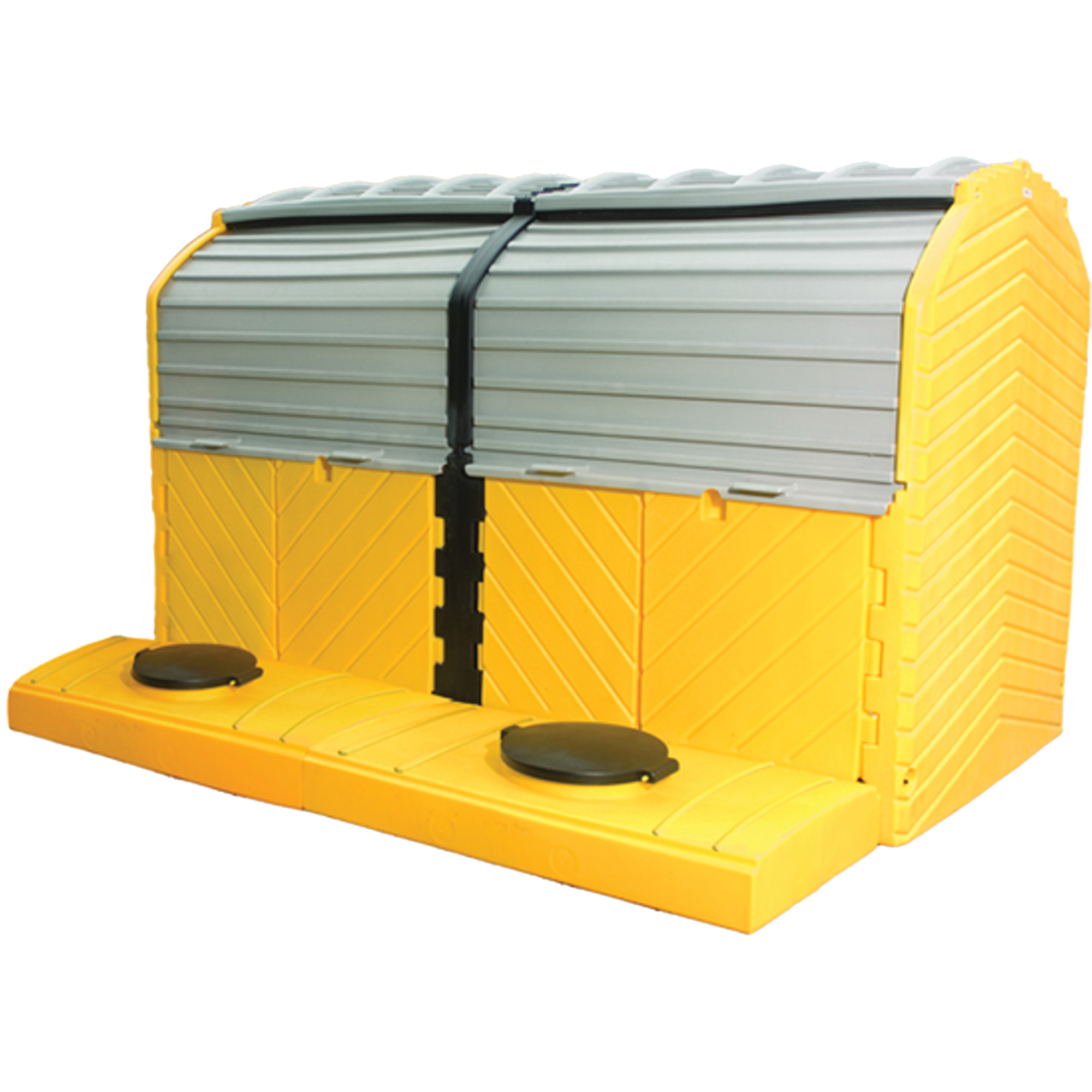 Trousse d’extension sans drain pour Ultra-Hard Top Spill PalletsMD, 64" lo x 79" la x 62" h, Capacité de charge 9000 lb