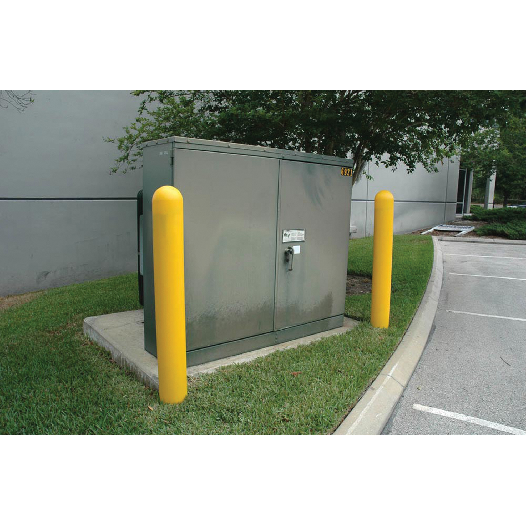 Ultra-Post ProtectorMD, 4" dia. x 52" l, Jaune