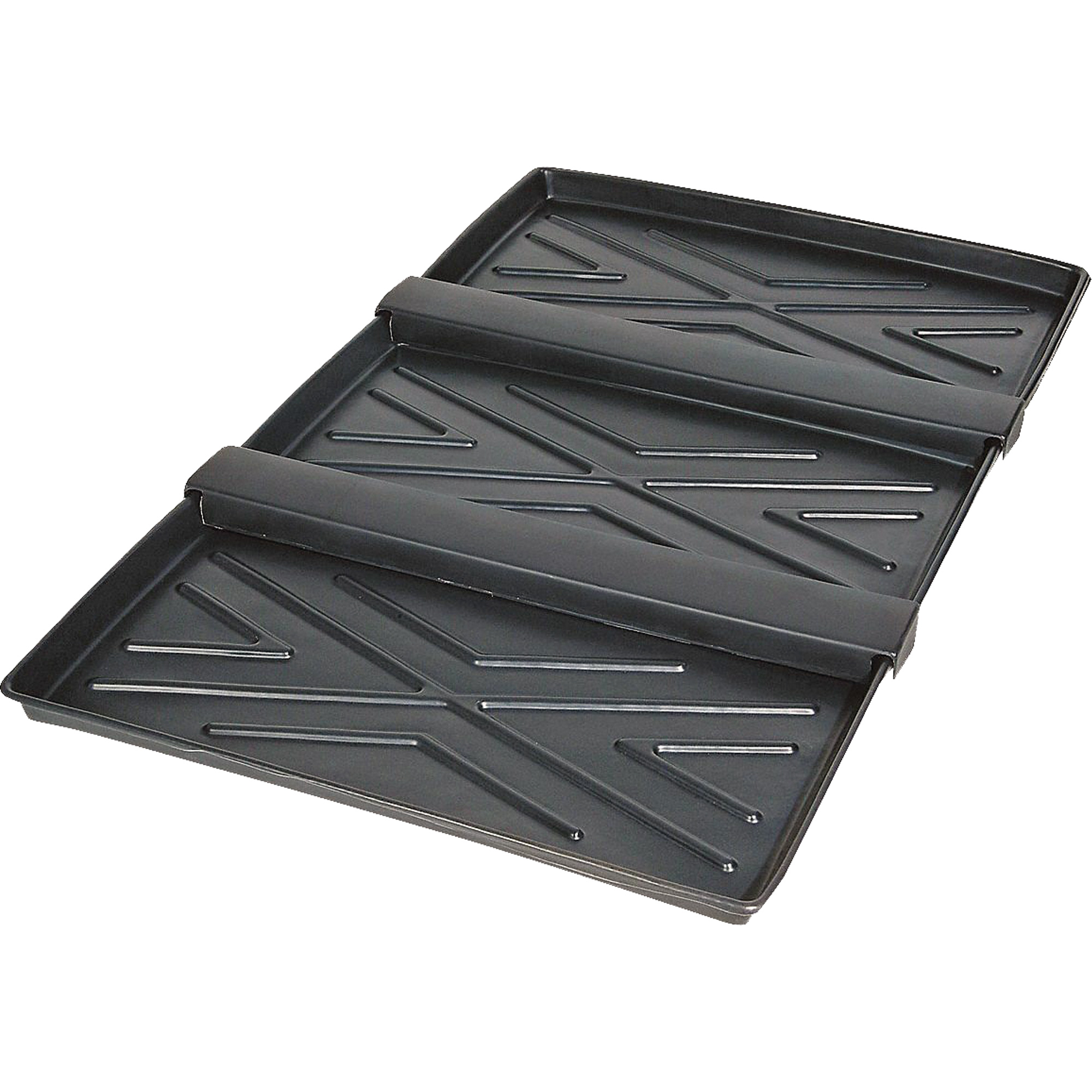 Ultra-Rack Containment TrayMD – plateau triple, 72" lo x 44" la x 2,8" h, Cap. de déversement 24 gal. US