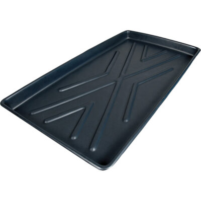 Ultra-Rack Containment TrayMD – Plateau unique, 44" lo x 23,5" la x 2,8" h, Cap. de déversement 8 gal. US