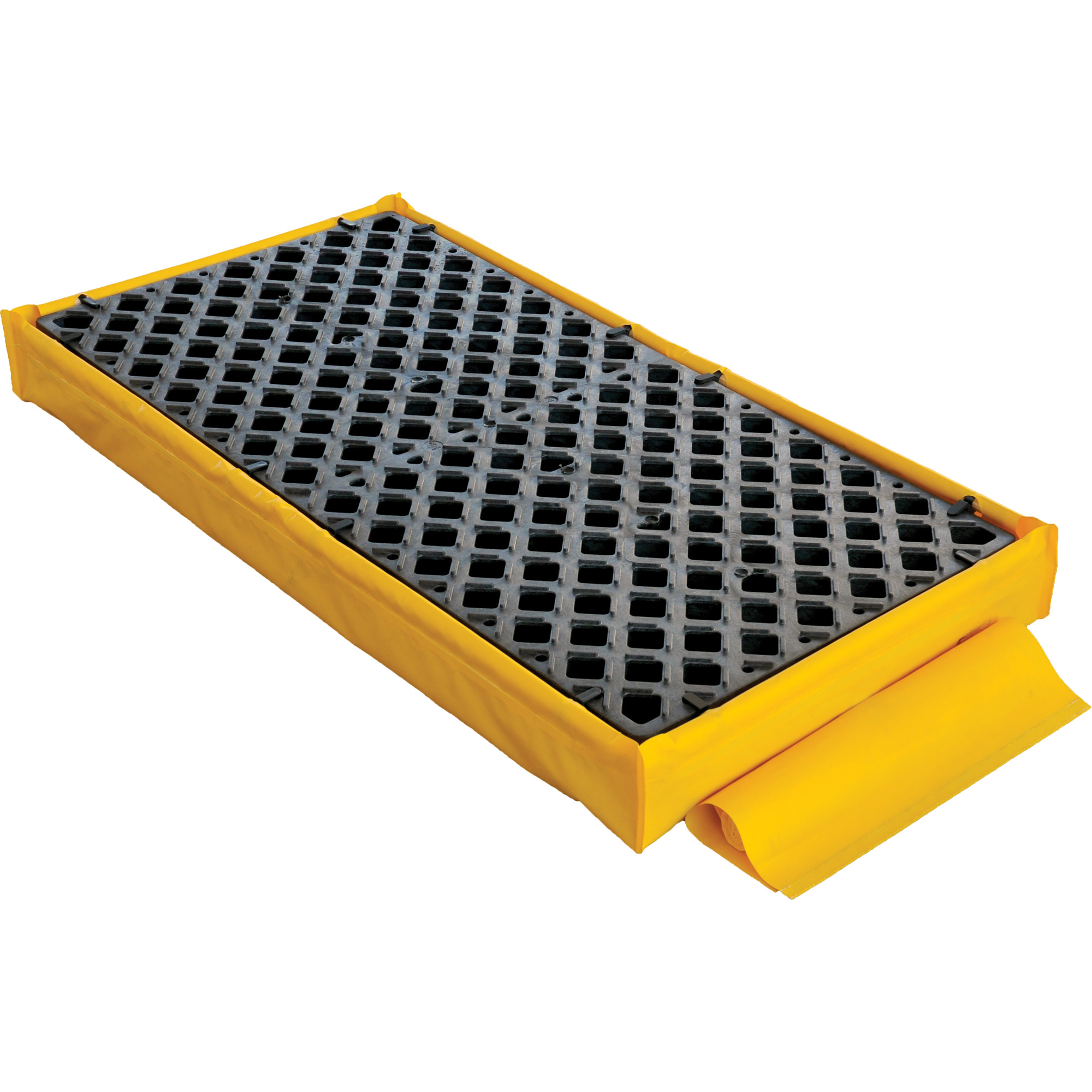 Ultra-Spill DeckMD flexible, à vessie, 2 barils, Capacité de déversement 88 gal. US, 48" x 27" x 5"