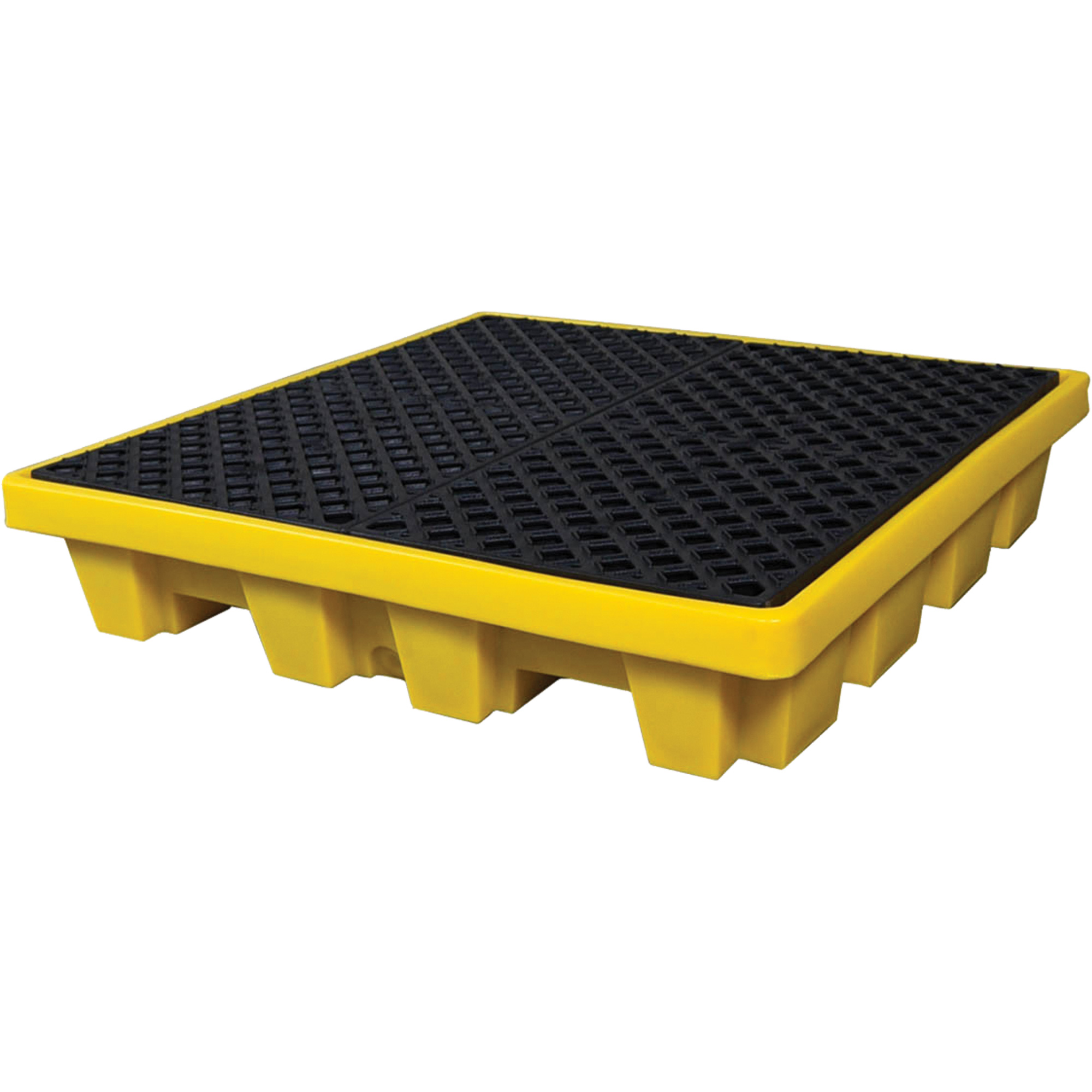 Ultra-Spill PalletMD emboitable, 4 barils, Capacité de déversement 66 gal. US, 51" x 51" x 10"