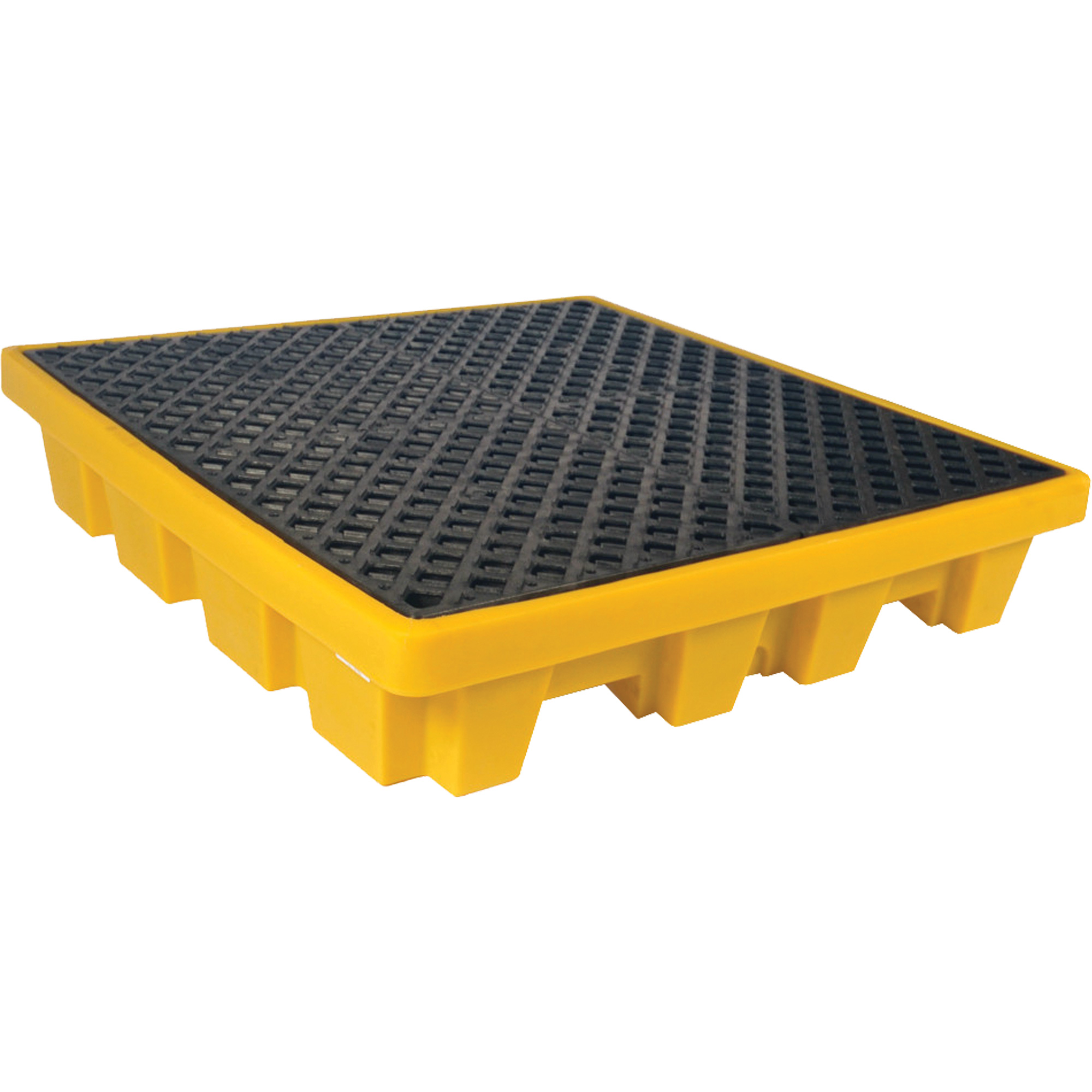 Ultra-Spill PalletMD emboitable, 4 barils, Capacité de déversement 66 gal. US, 51" x 51" x 10"
