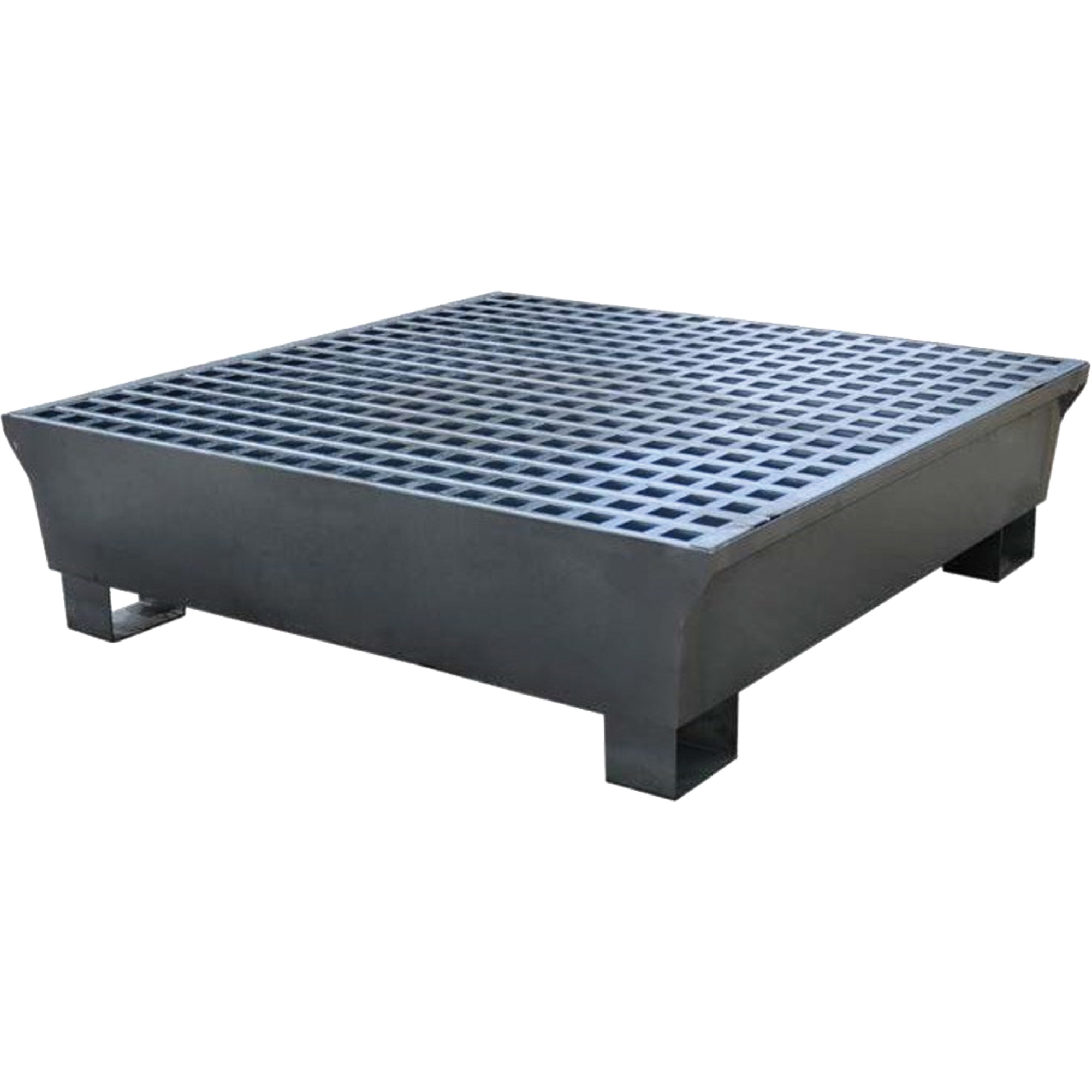 Ultra-Spill PalletMD en acier, 4 barils, Capacité de déversement 68 gal. US, 49,1" x 47,1" x 10,9"