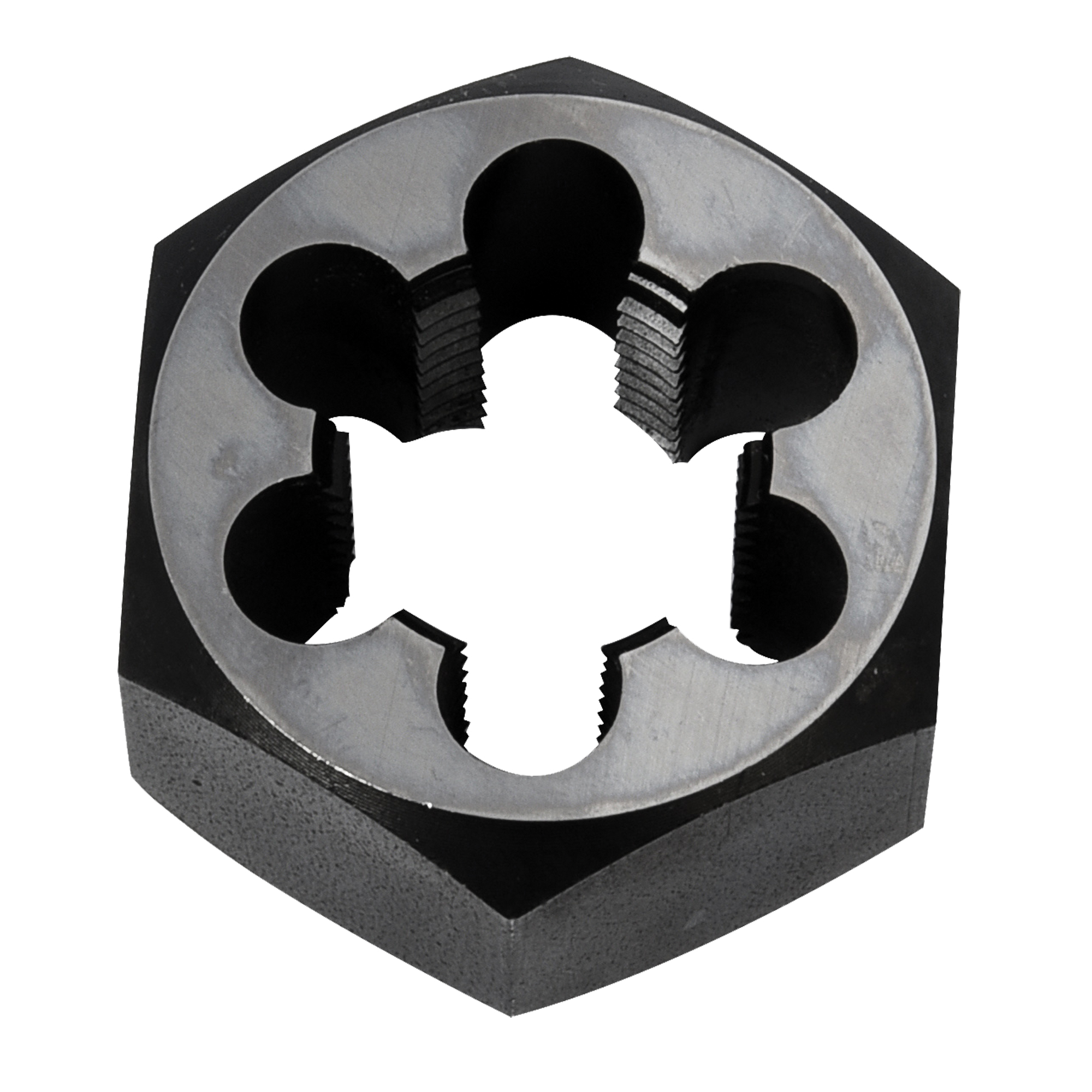 Écrou à refileter hexagonale, dia. 2"/1", Filet de 3/4"-14, Acier au carbone/Acier au chrome
