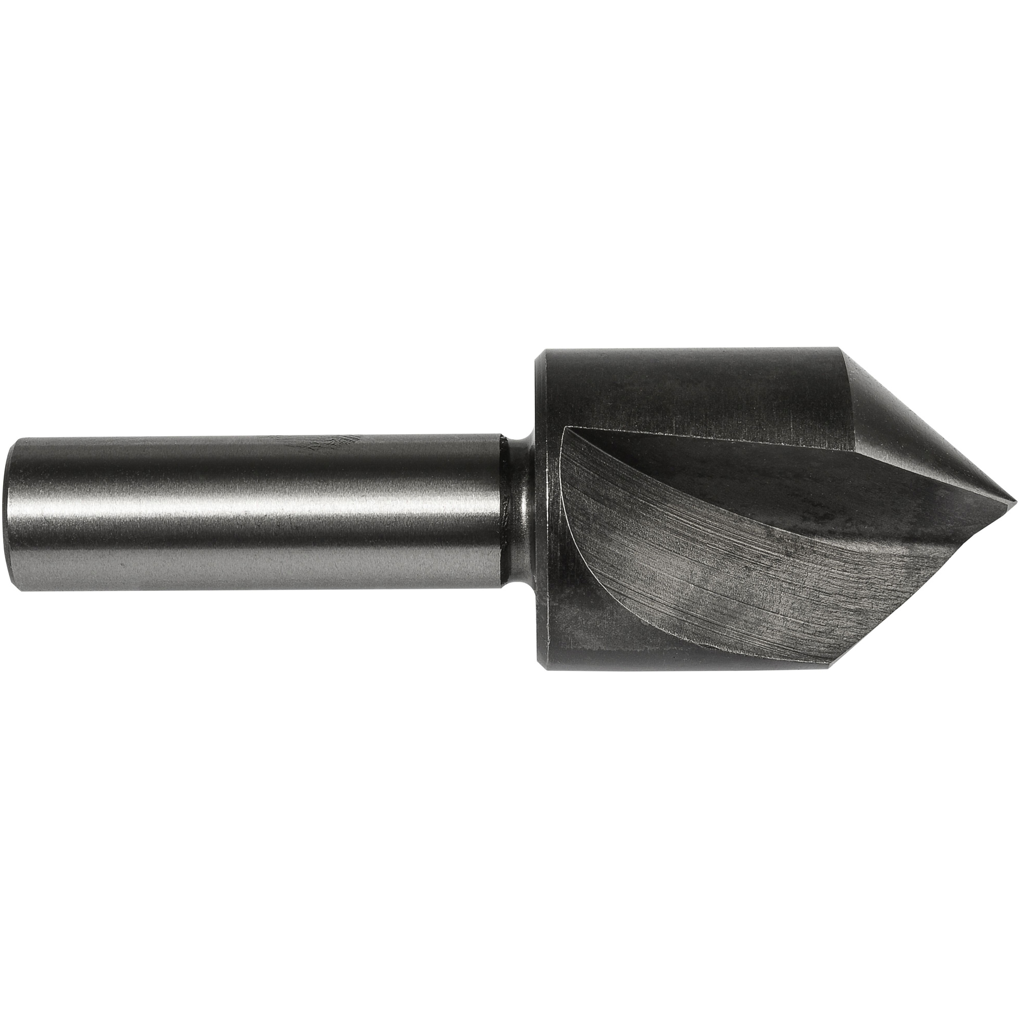 Fraise conique, 1-1/2", Acier rapide, Angle de 82°, 1 cannelures