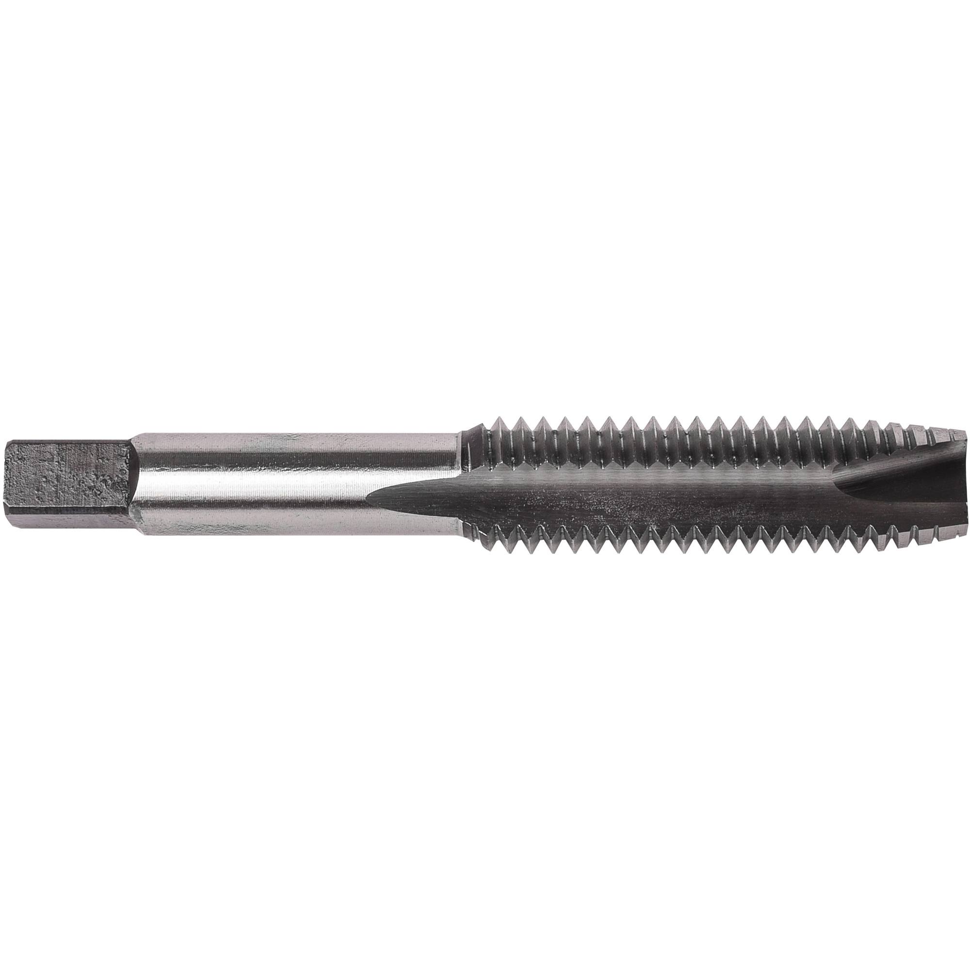 Taraud à pointe spiralée style dégagé, Acier rapide, Filet de 1/2"-13, 3-3/8" l