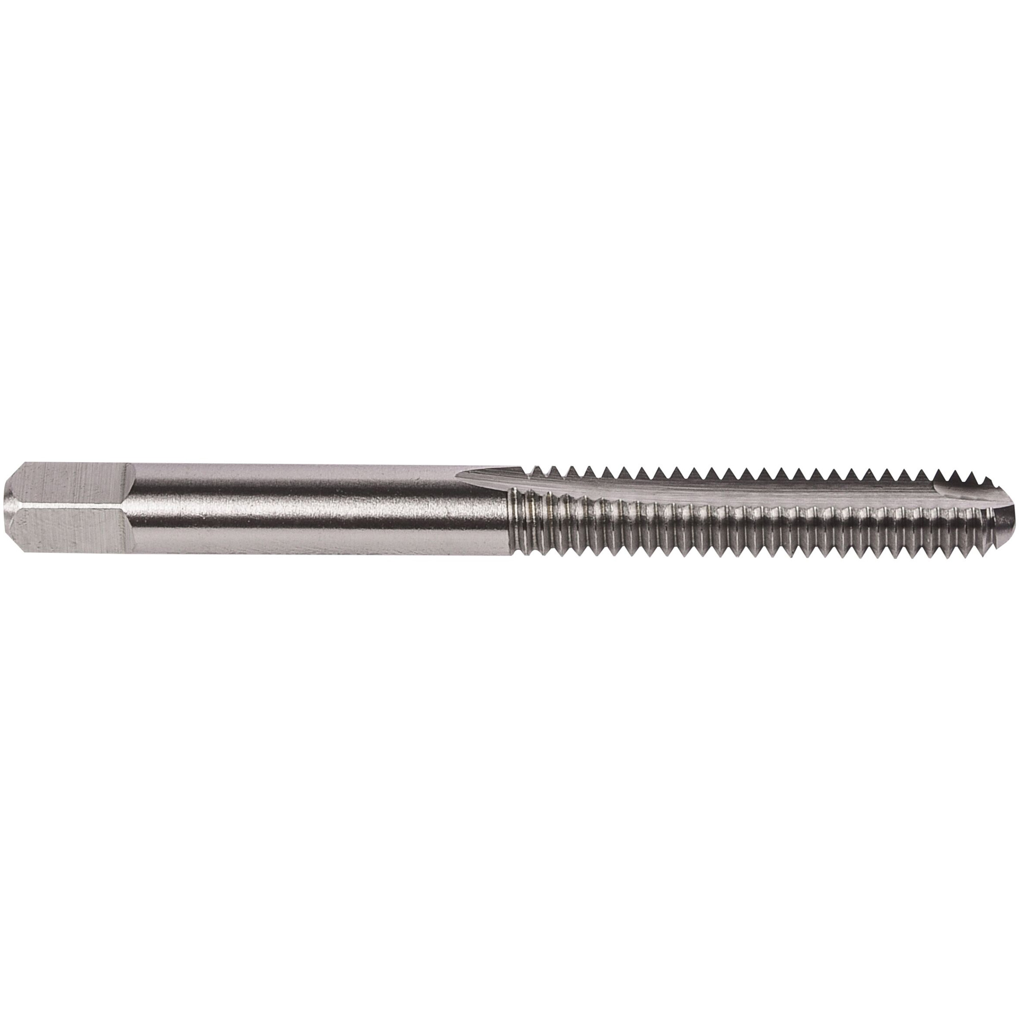 Taraud à pointe spiralée style dégagé, Acier rapide, Filet de 12-28, 2-3/8" l