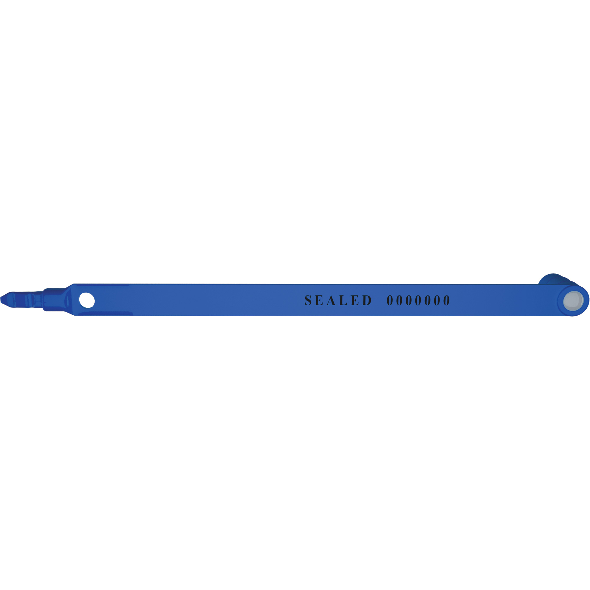 Scellés de sécurité uniFreight, 7-3/4", Plastique, Scellé pour camion