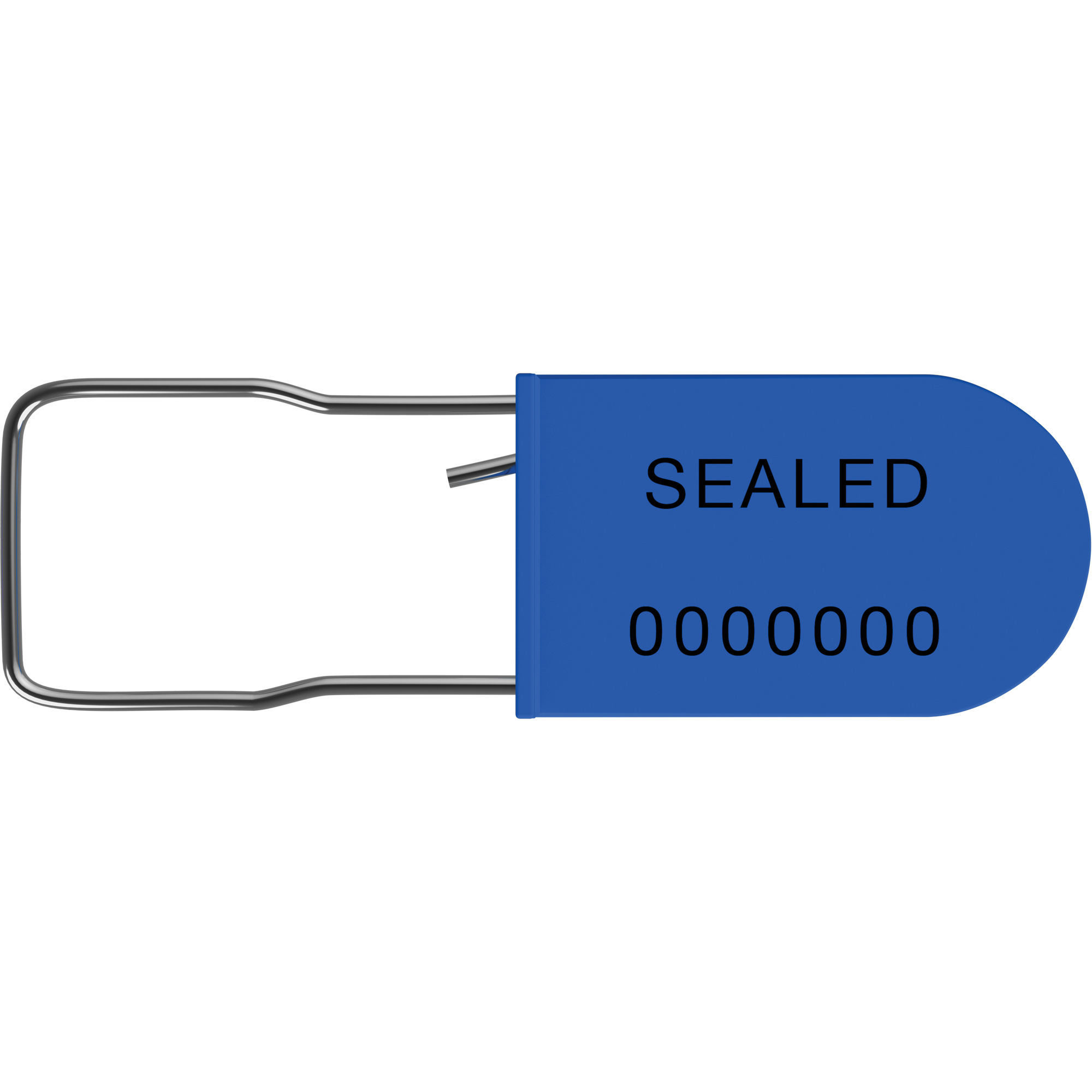 Scellés de sécurité UniPad S, 1-1/2", Métal/Plastique, Cadenas