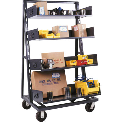 Chariots Adjust-A-Tray, 18" x 38" x 64", Capacité 1500 lb