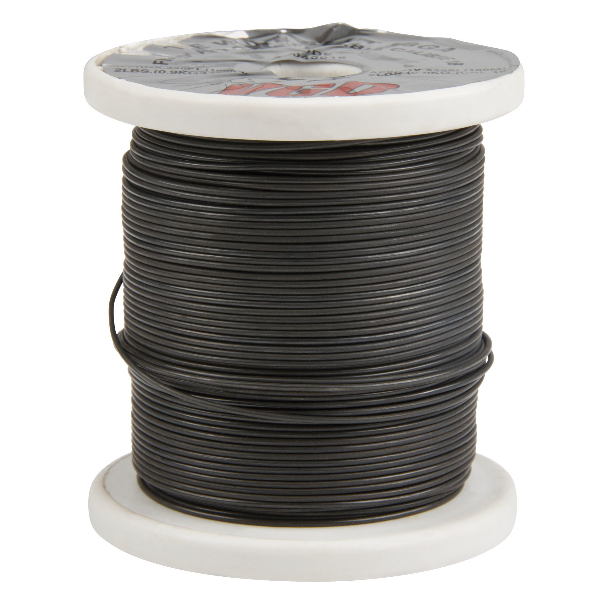 Bobine de fil d'attache mou, Recuit noir, Cal. 18, 2 lb /bobine