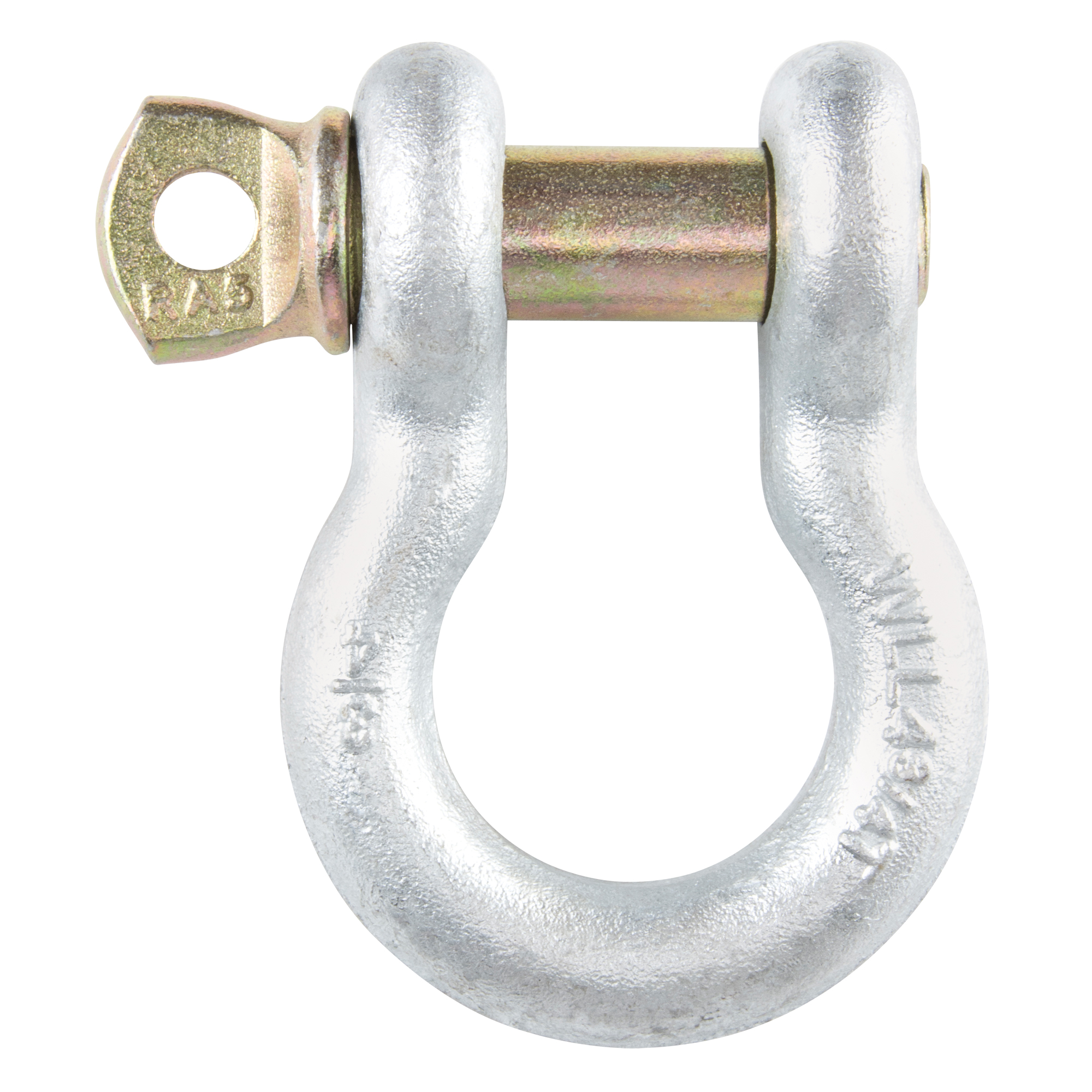 Manille d'ancrage à vis, 1-1/2", Cheville à vis, Galvanisé à chaud