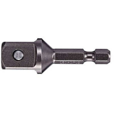 Adaptateur et rallonge, 1/4" Prise, Dimension mâle 1/2", Clavette, 2" lo