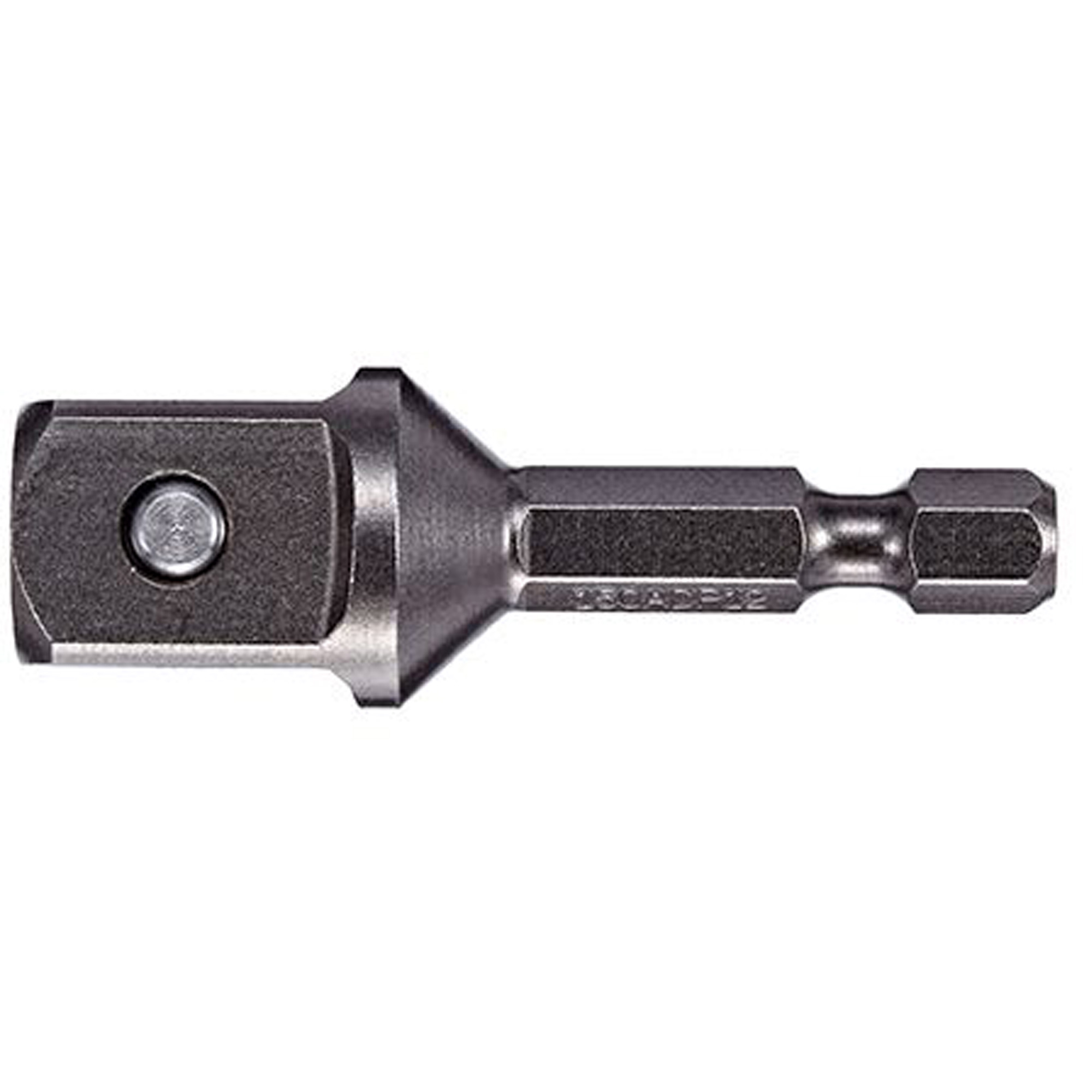 Adaptateur et rallonge, 1/4" Prise, Dimension mâle 1/2", Clavette, 2" lo