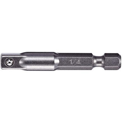 Adaptateur et rallonge, 1/4" Prise, Dimension mâle 1/4", Sphérique, 4" lo