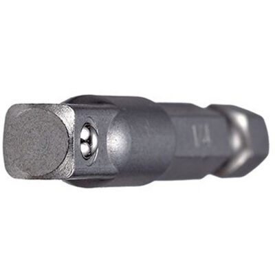 Adaptateur et rallonge, 1/4" Prise, Dimension mâle 1/4", Clavette, 12" lo