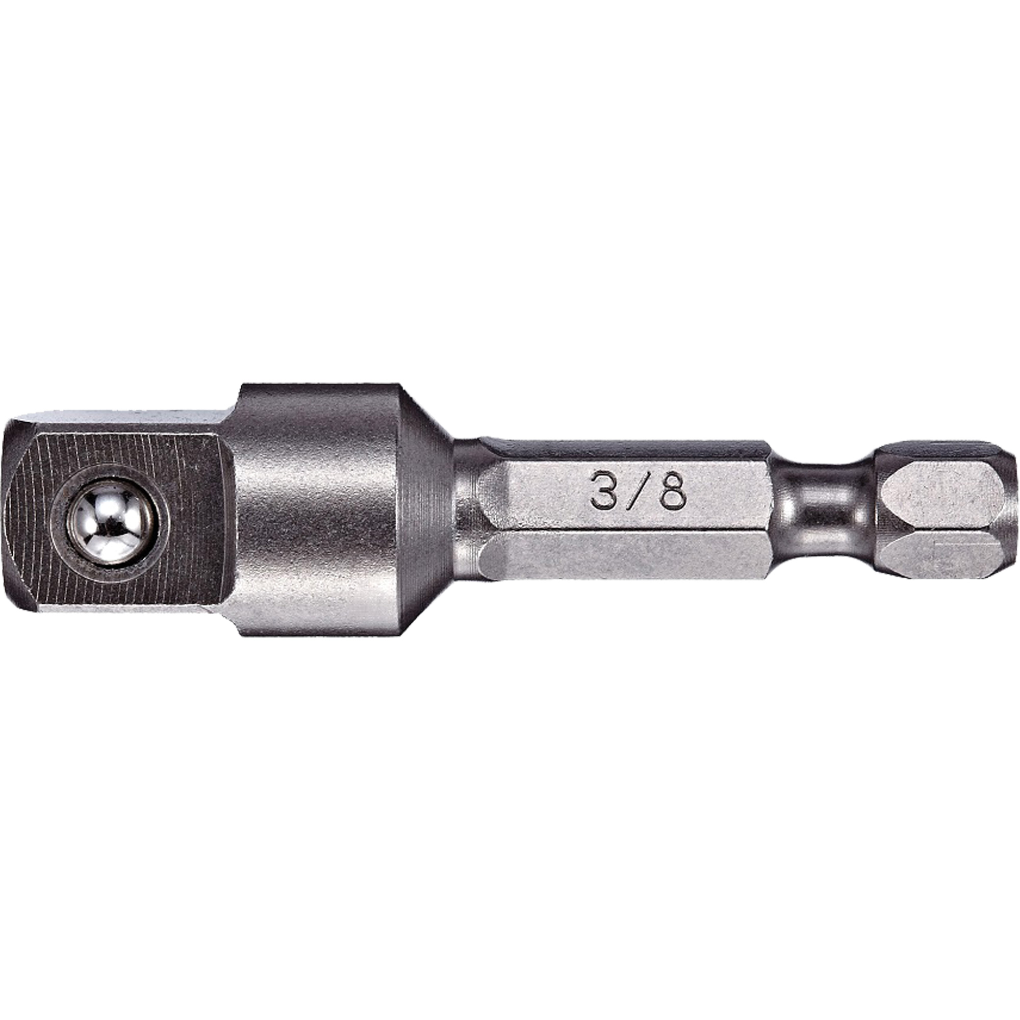 Adaptateur et rallonge, 1/4" Prise, Dimension mâle 3/8", Sphérique, 2" lo