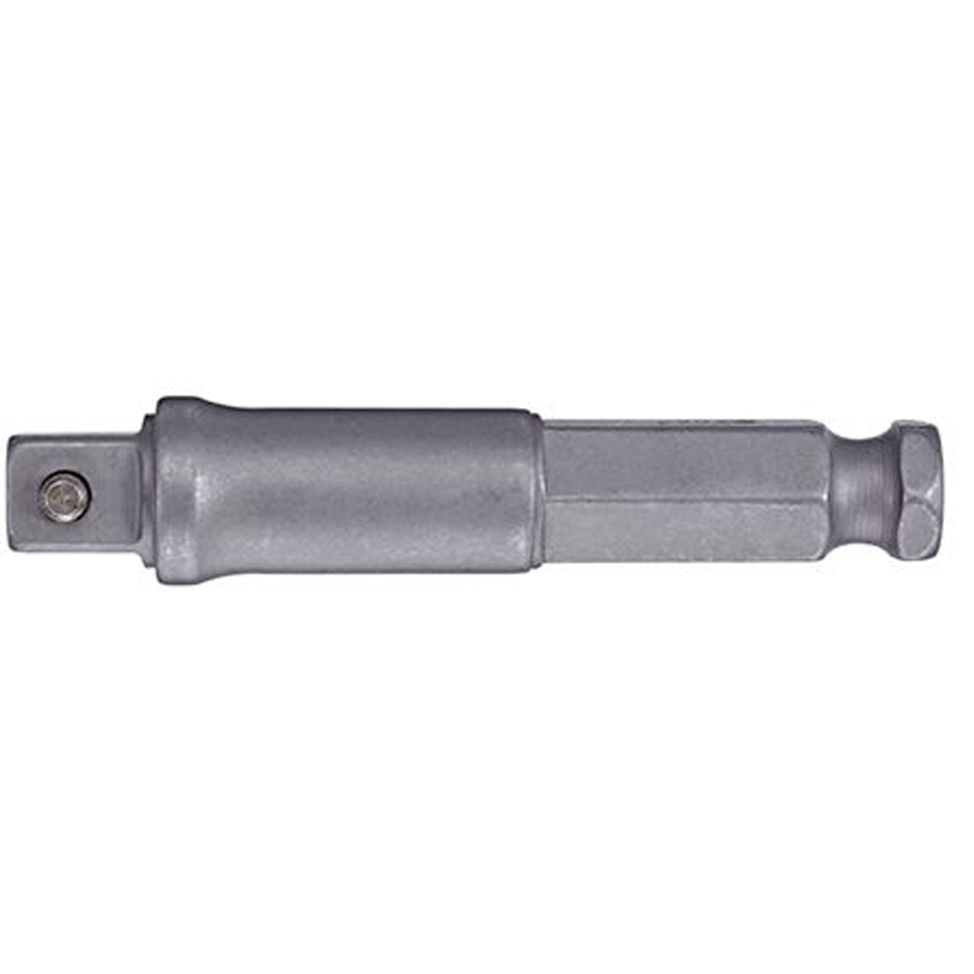 Adaptateur et rallonge, 7/16" Prise, Dimension mâle 1/2", Clavette, 3" lo