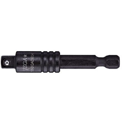 Adaptateur et rallonge pour douille à déclenchement rapide, 1/4" Prise, Dimension mâle 1/4", Sphérique, 3" lo