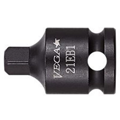 Adaptateur pour douille, Chocs, Prise 3/8", Douille 1/4", 1,25" lo, Clavette