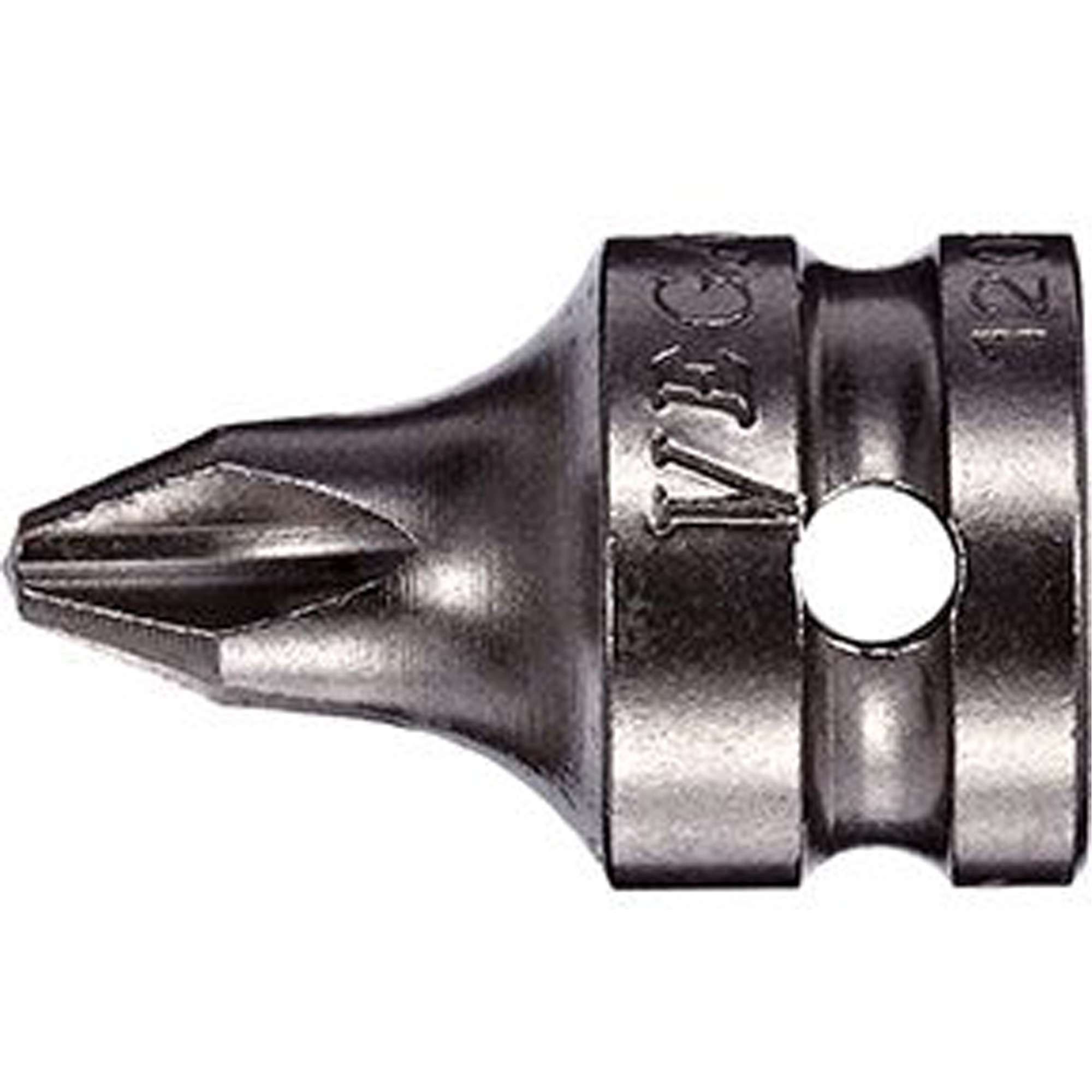 Douille, Phillips, #2 x 2" lo, Prise 1/4"