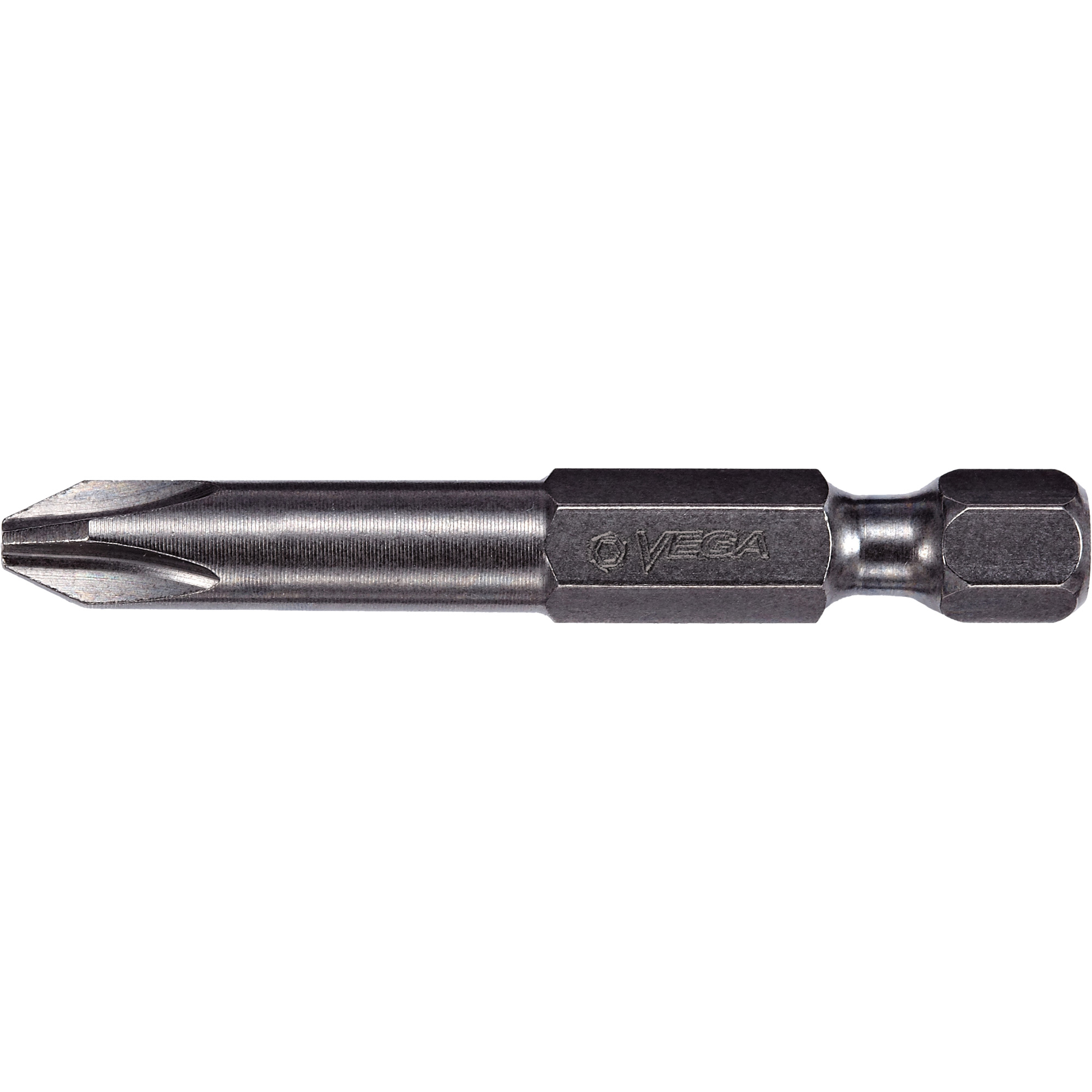 Embout à tête ogivale pour outil électrique, Phillips, Embout #3, Prise 1/4", Longueur 2-3/4"