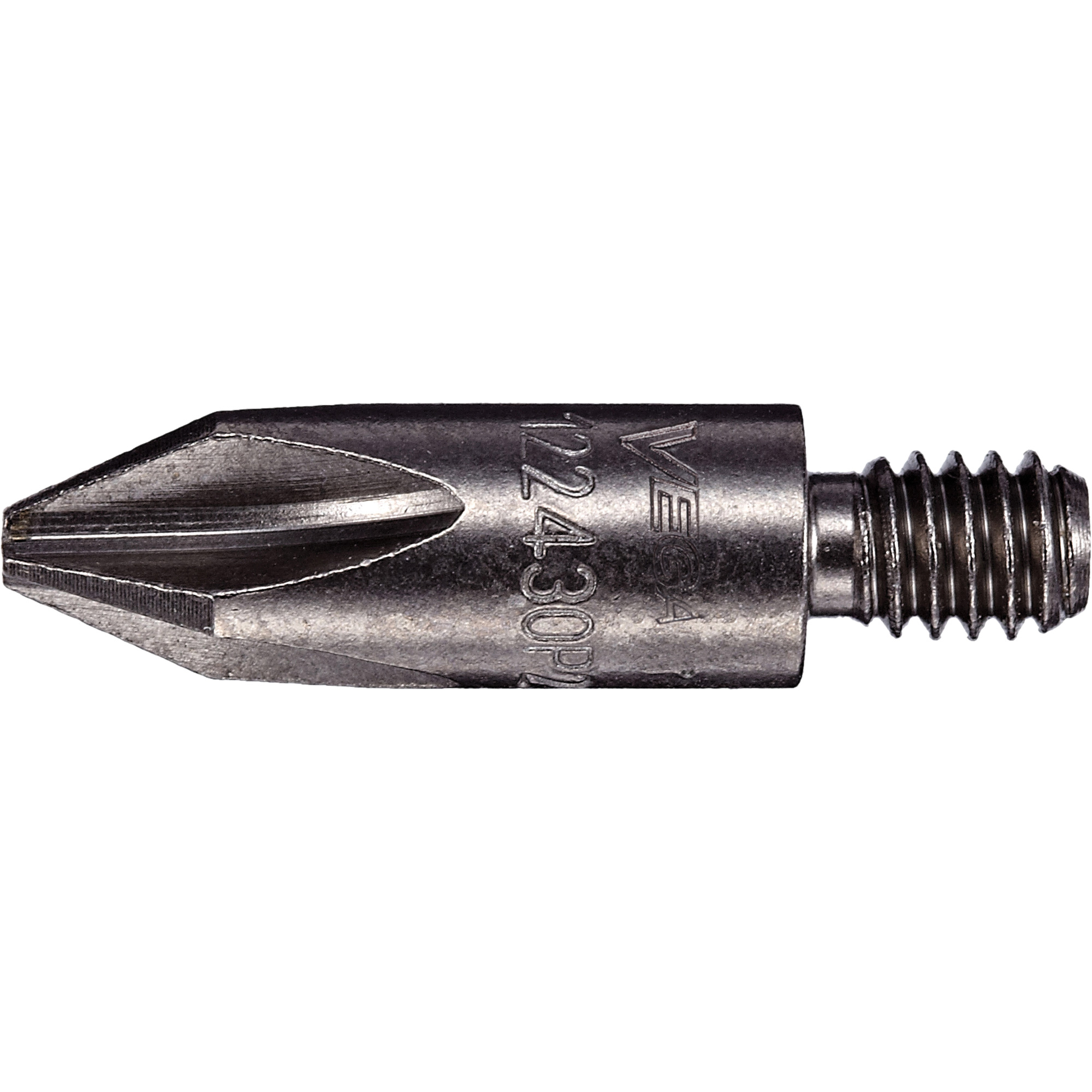 Embout cruciforme fileté 12-24