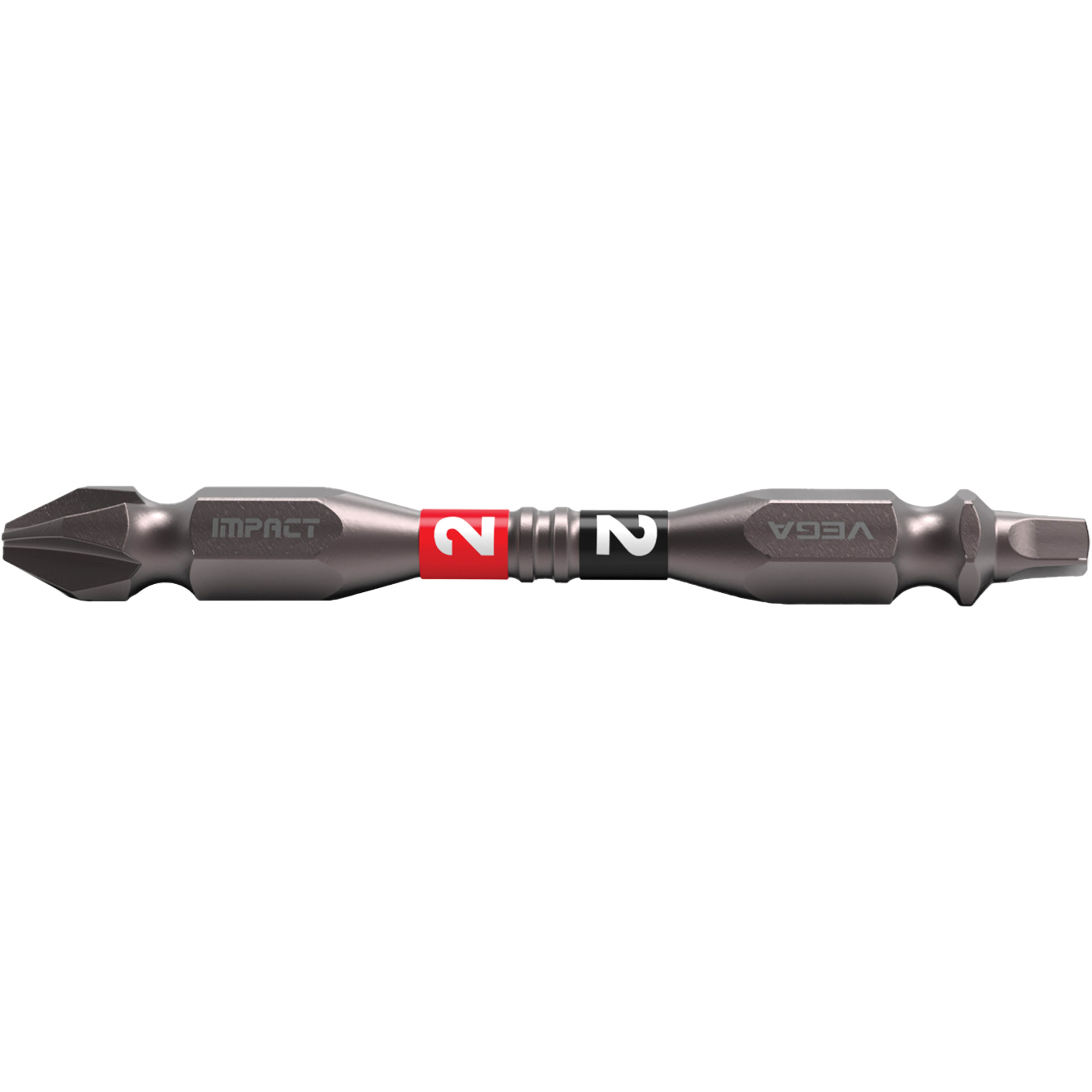 Embout double pour outil électrique ImpactechMD, Phillips double, Embout P2-R2, Prise 1/4", Longueur 2-9/16"