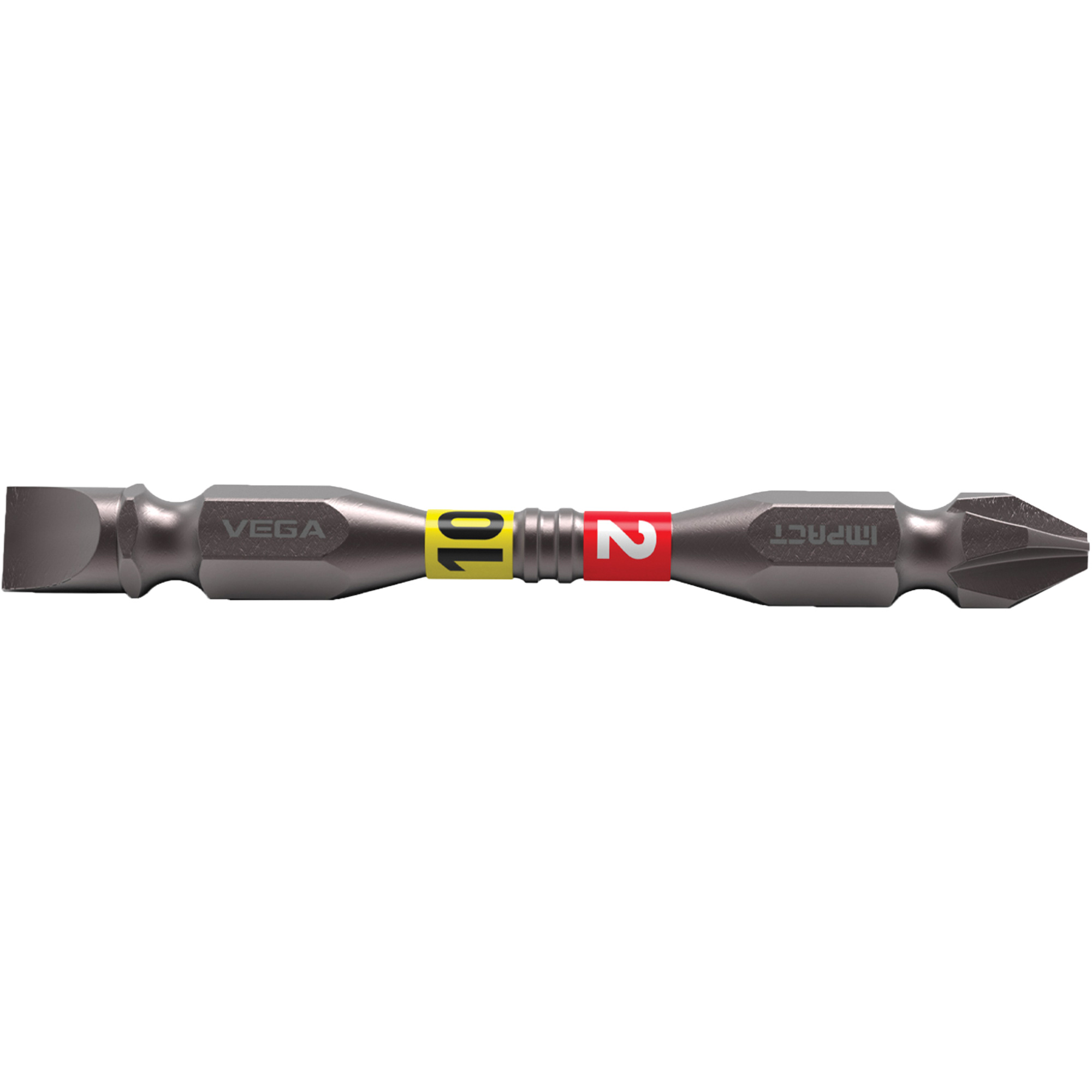 Embout double pour outil électrique ImpactechMD, TorxMD double, Embout P2-SL10, Prise 1/4", Longueur 2-9/16"