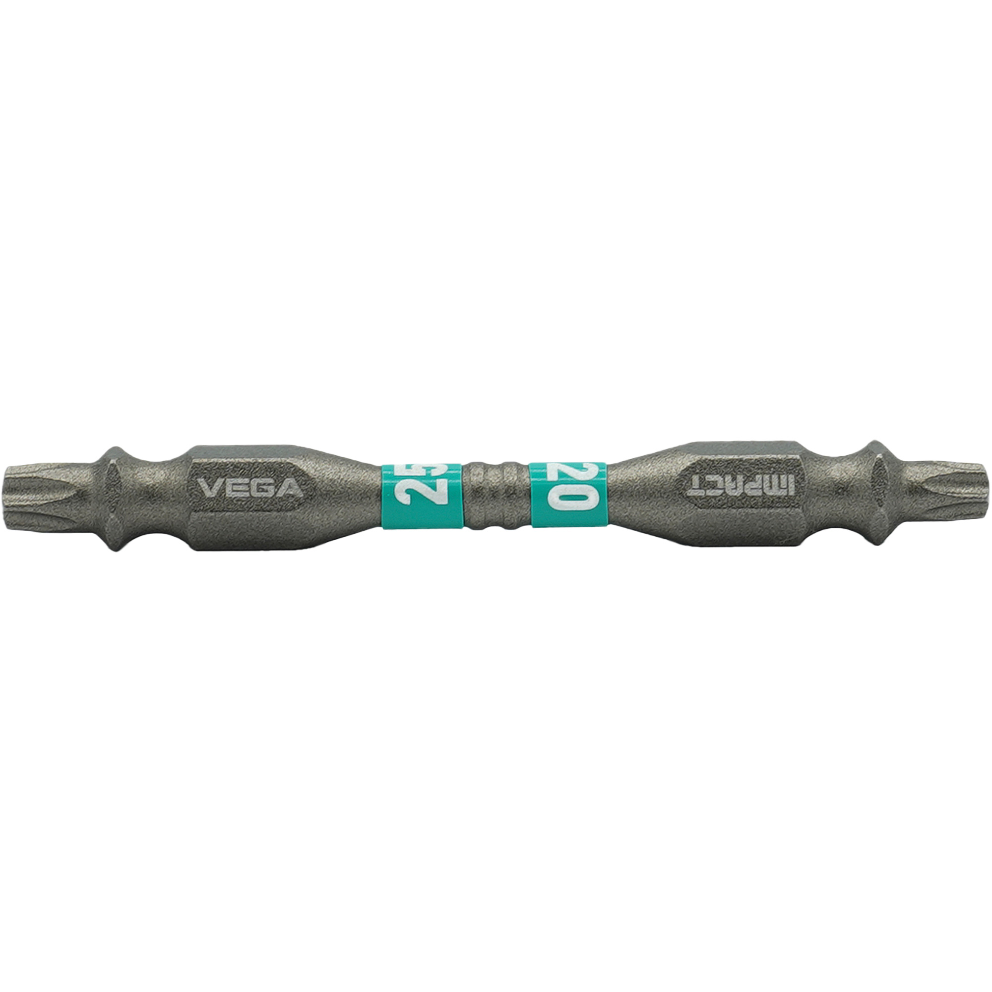 Embout double pour outil électrique ImpactechMD, TorxMD double, Embout T20-T25, Prise 1/4", Longueur 2-9/16"