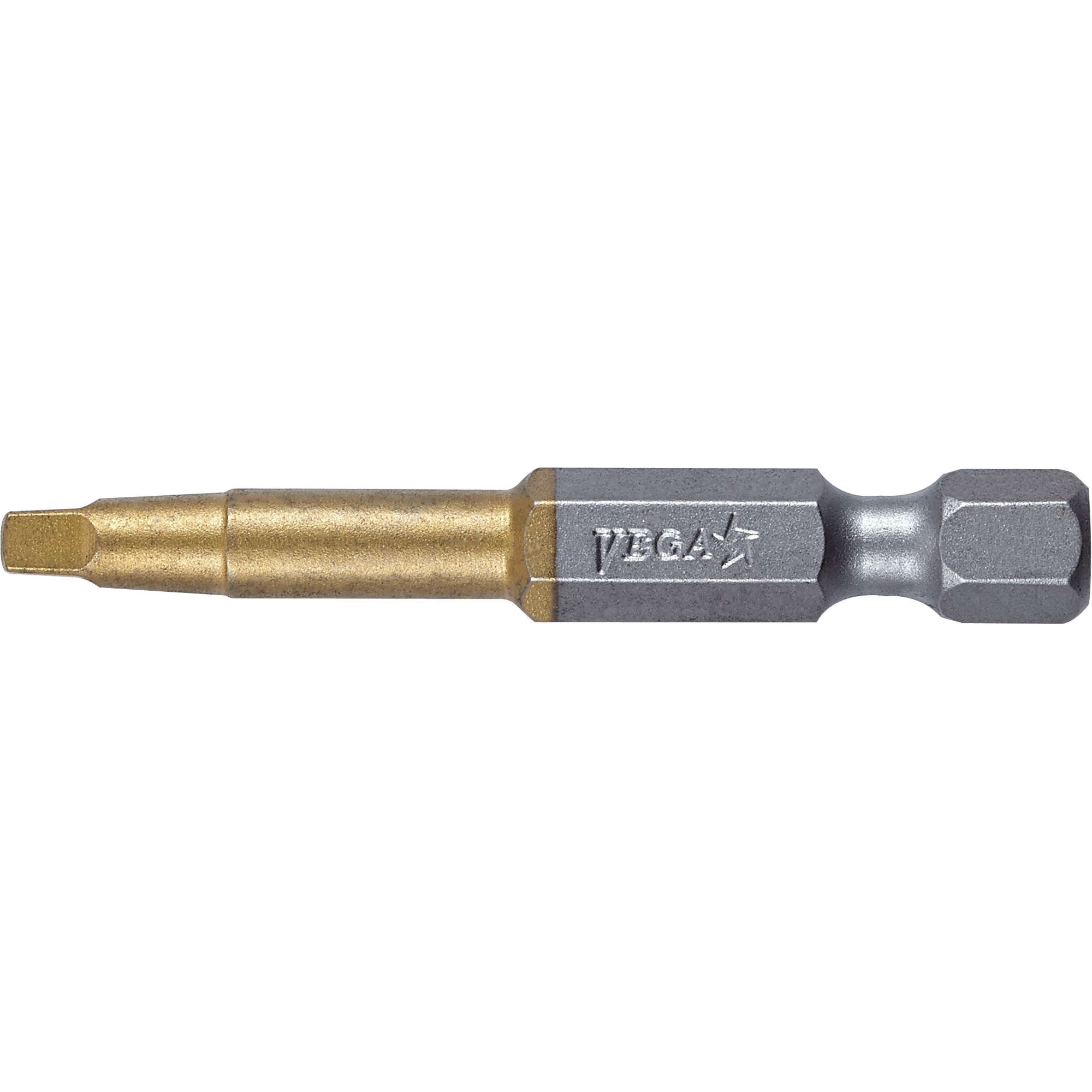 Embout pour outil électrique, Carrée, Embout #2, Prise 1/4", Longueur 2"