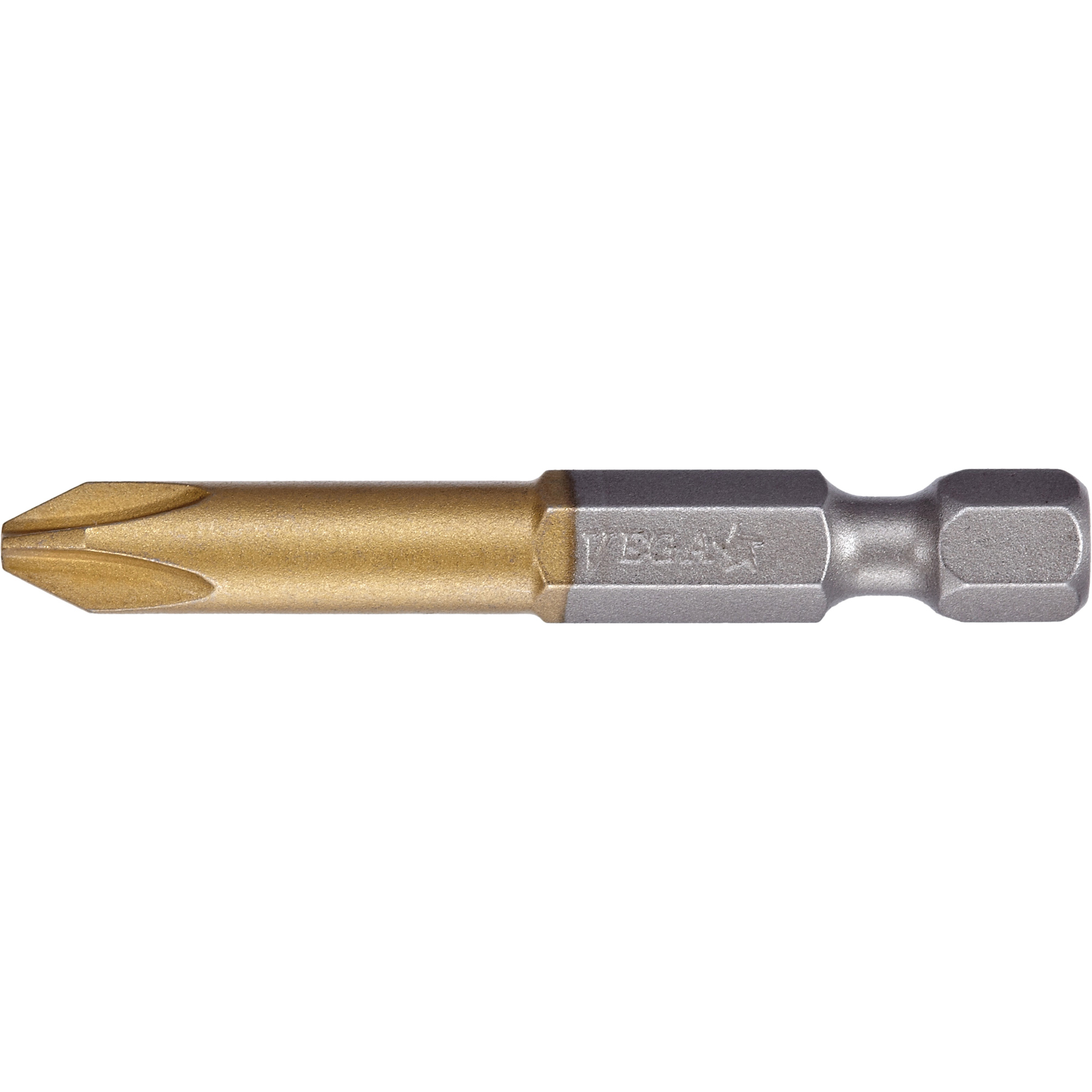Embout pour outil électrique, Phillips, Embout #3, Prise 1/4", Longueur 2"