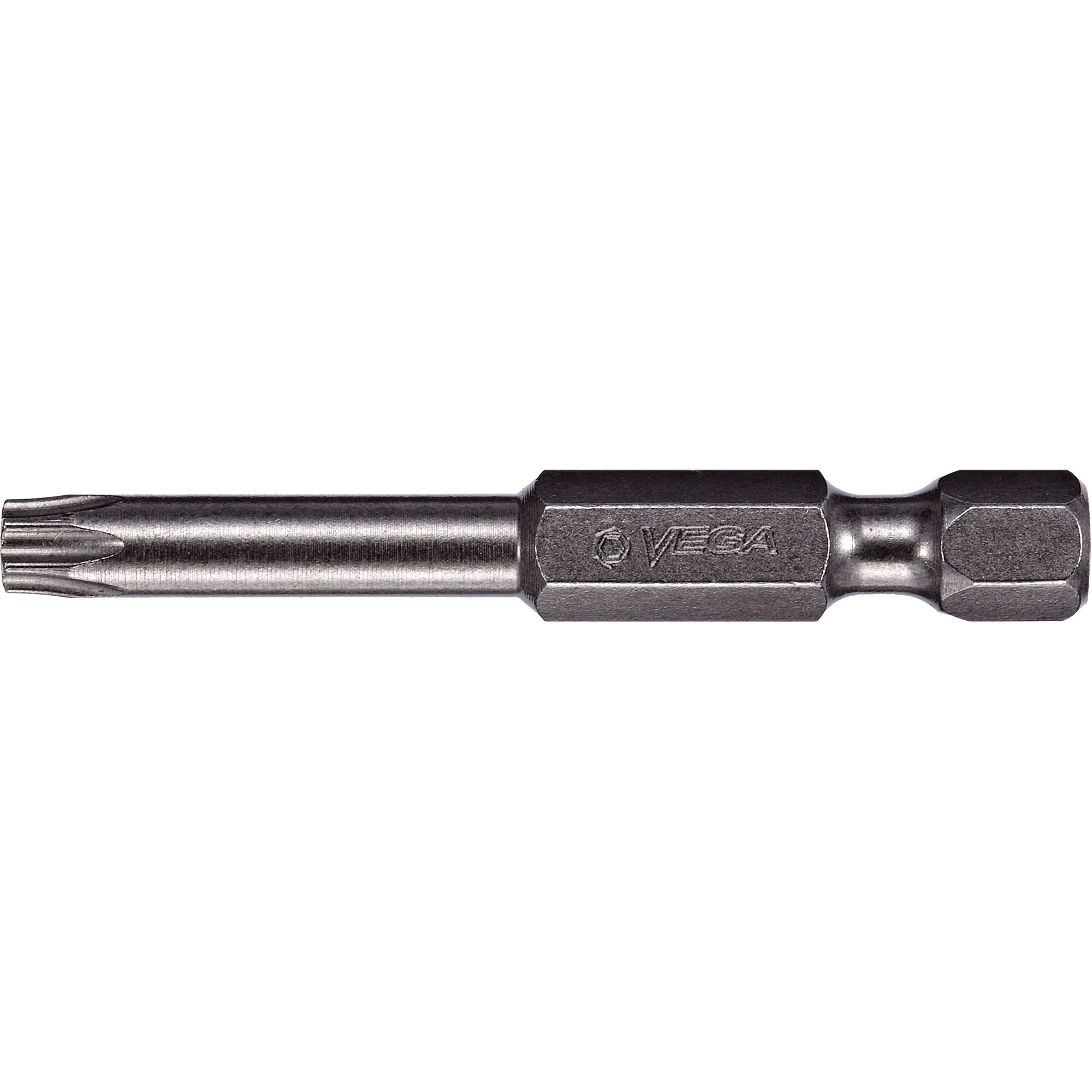 Embout pour outil électrique, Torx, Embout T-25, Prise 1/4", Longueur 2"