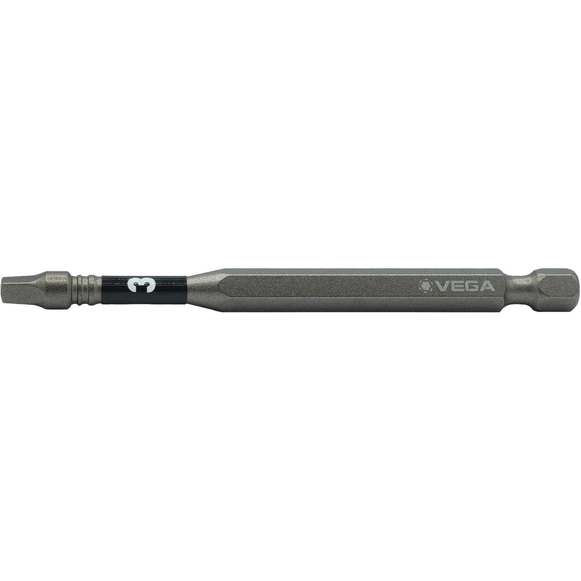 Embout pour outils électriques ImpactechMD, Carrée, Embout #3, Prise 1/4", Longueur 3-1/2"